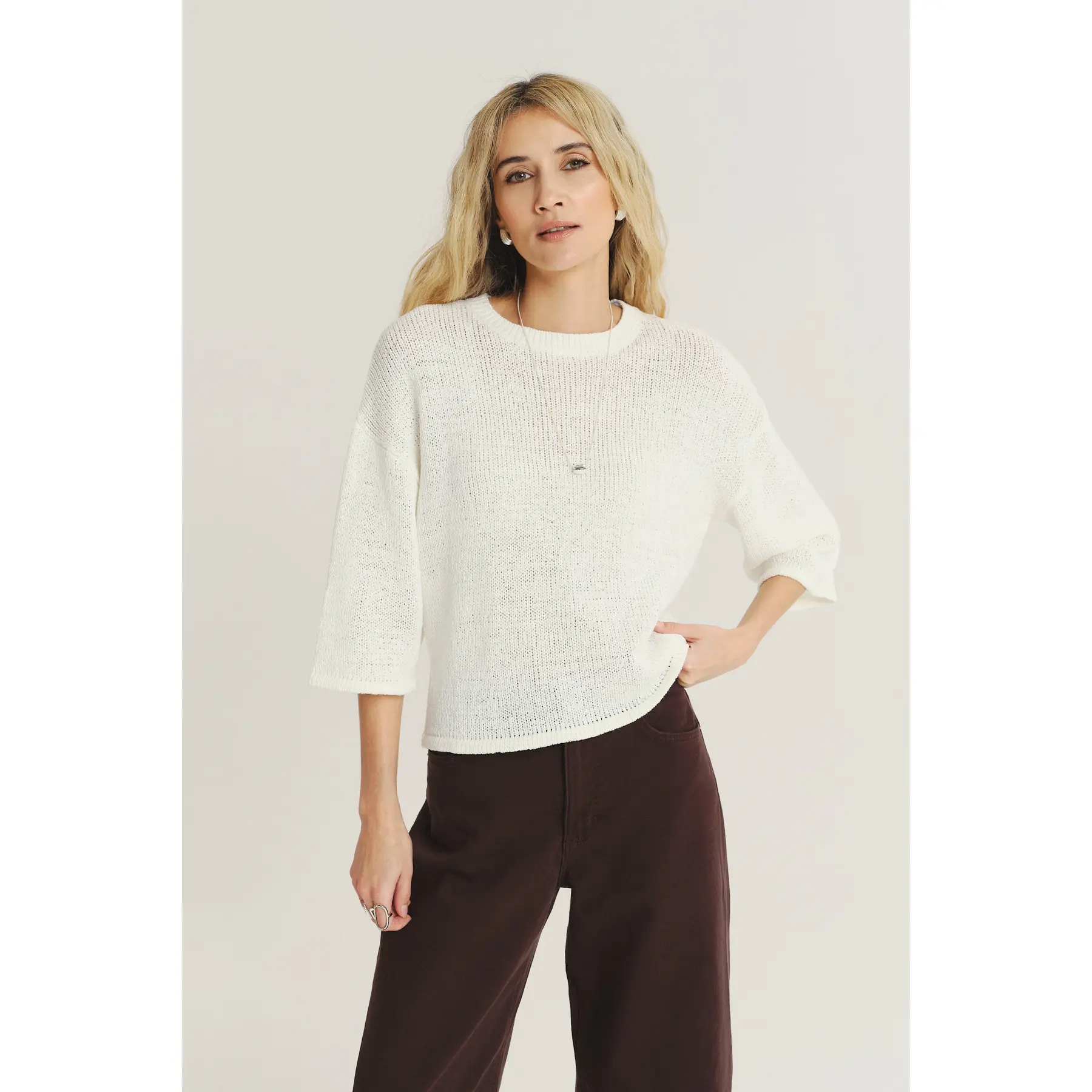 Pull Maniche Lunghe 3/4 Donna  Regular March