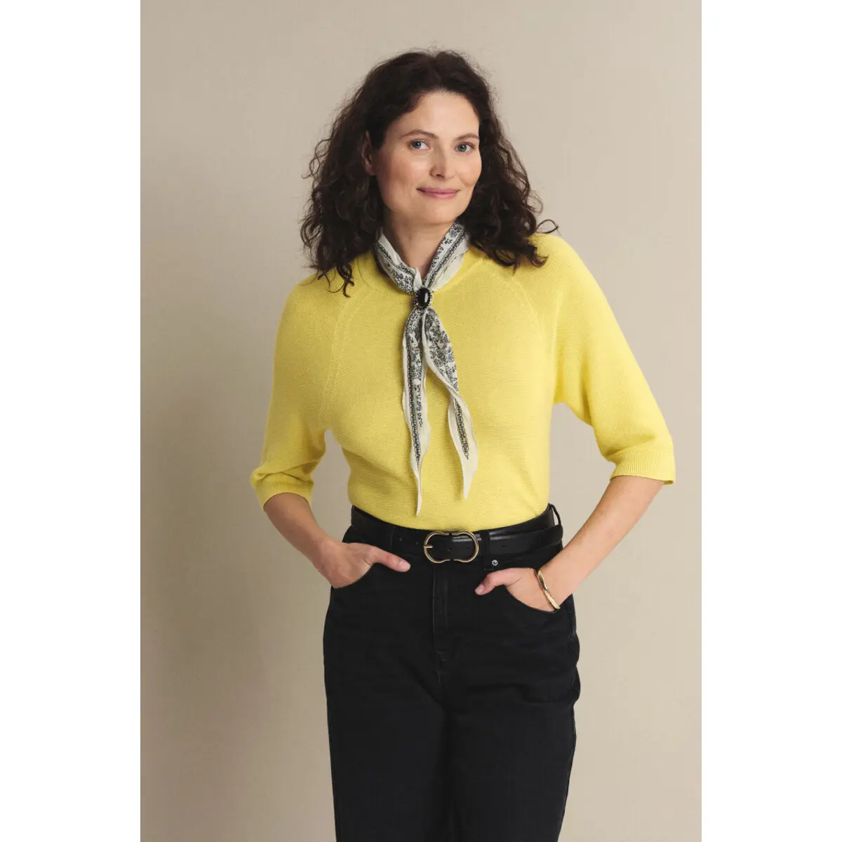 Maglione donna con maniche a 3/4  Regular February