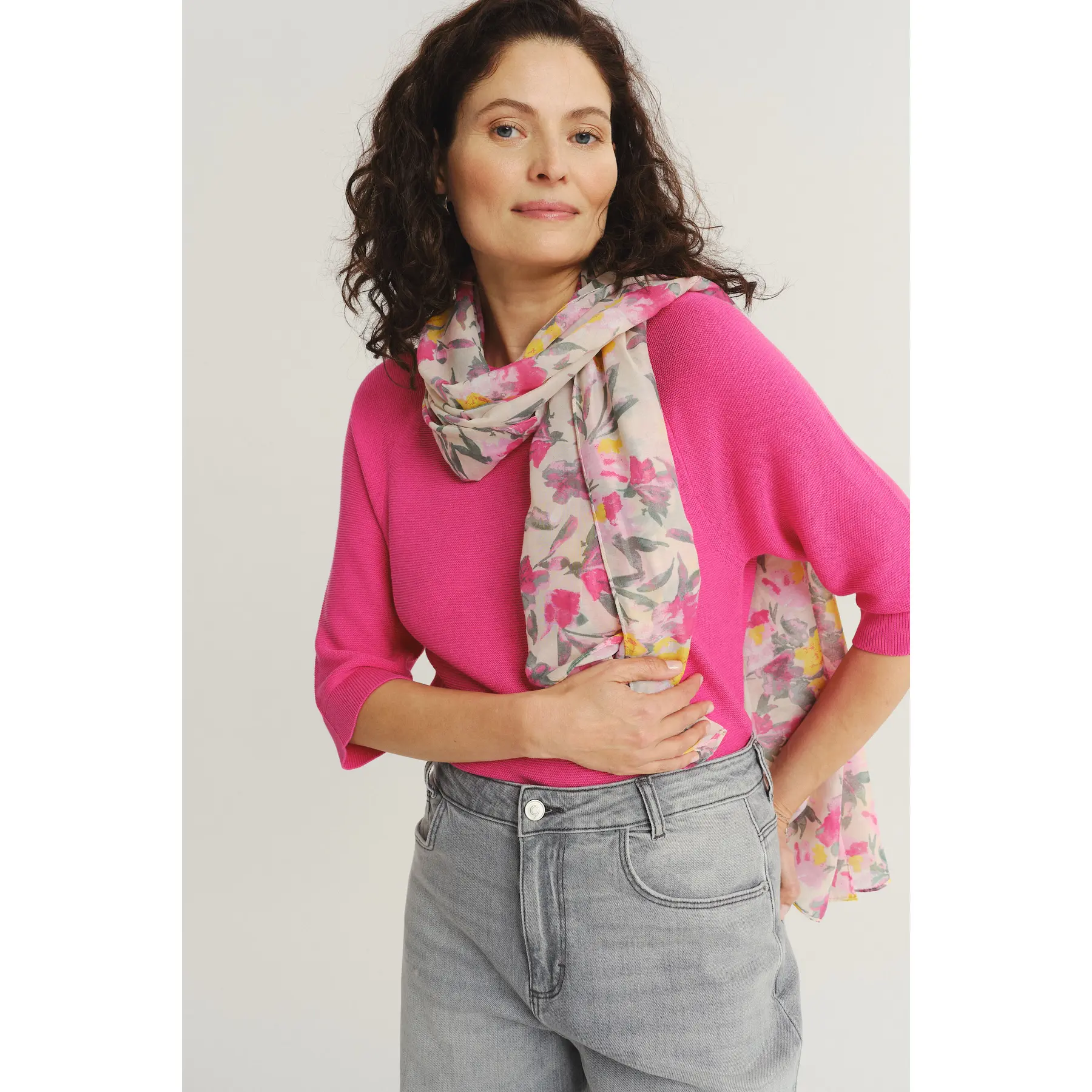 Maglione donna con maniche a 3/4  Regular February