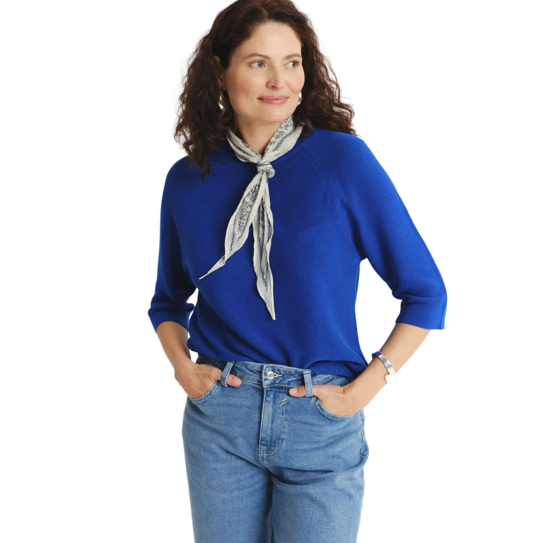 Image of Pullover mit 3/4-Ärmeln, Damen Greenpoint Regular February