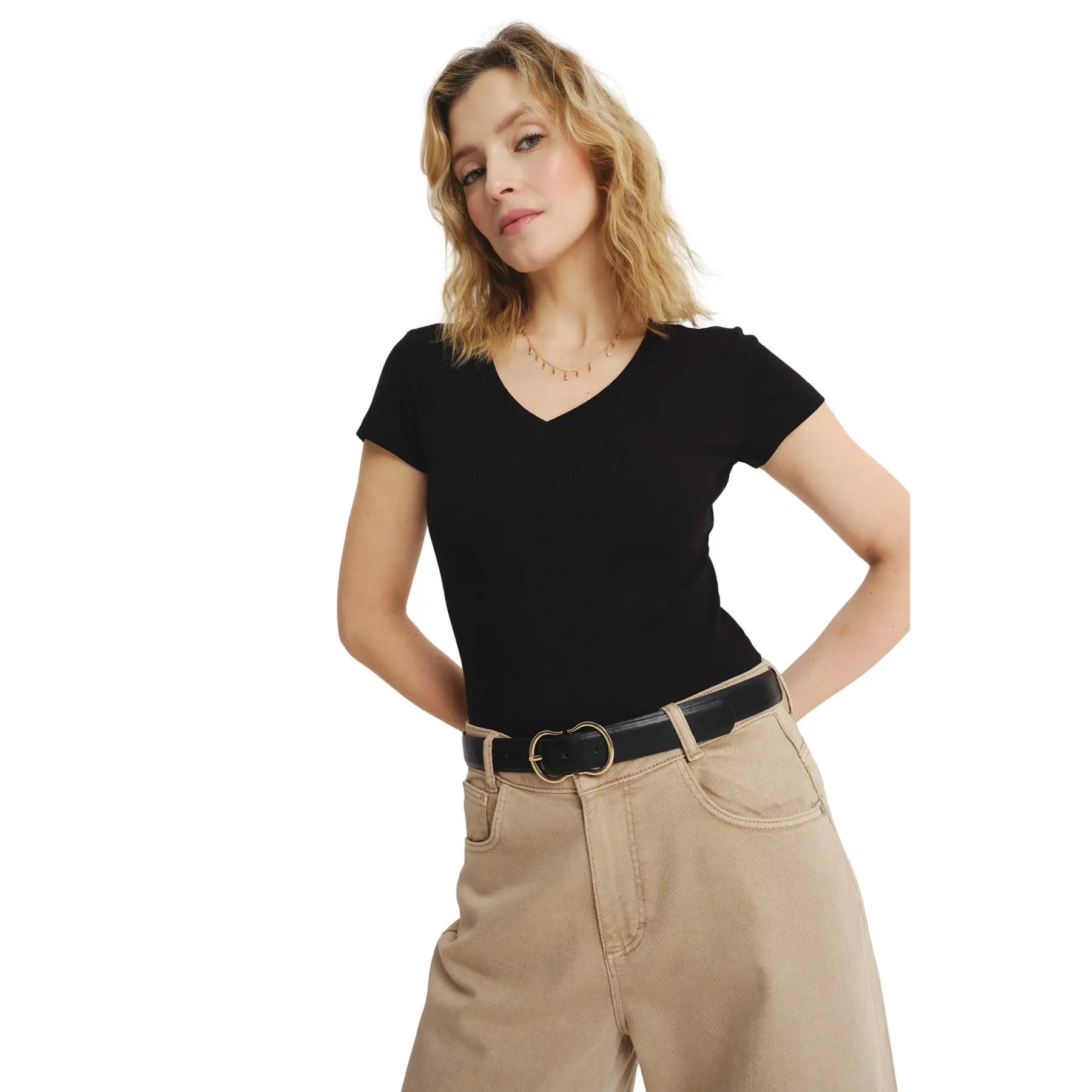 Image of Basic Damen T-Shirt Greenpoint Regular February