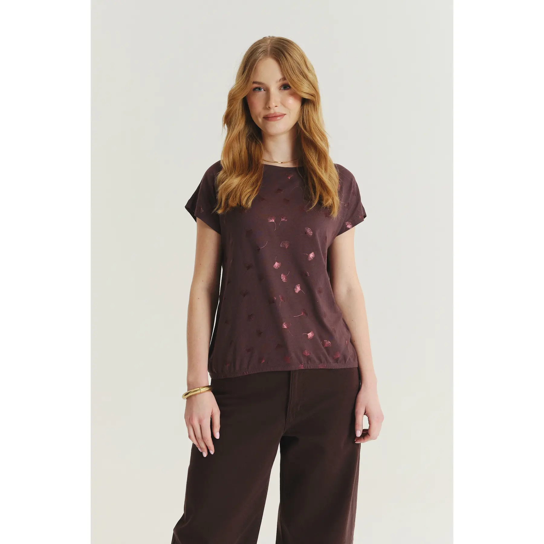 T-Shirt mit Motiv Frauen Greenpoint Regular March