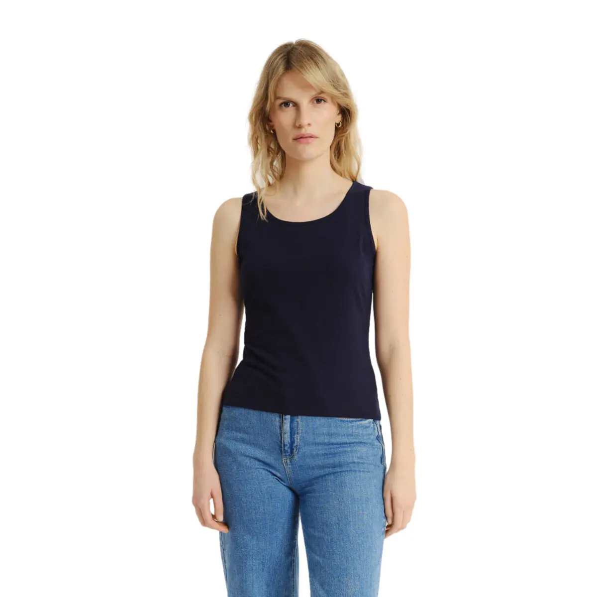 Canottiera aderente da donna  Basic May