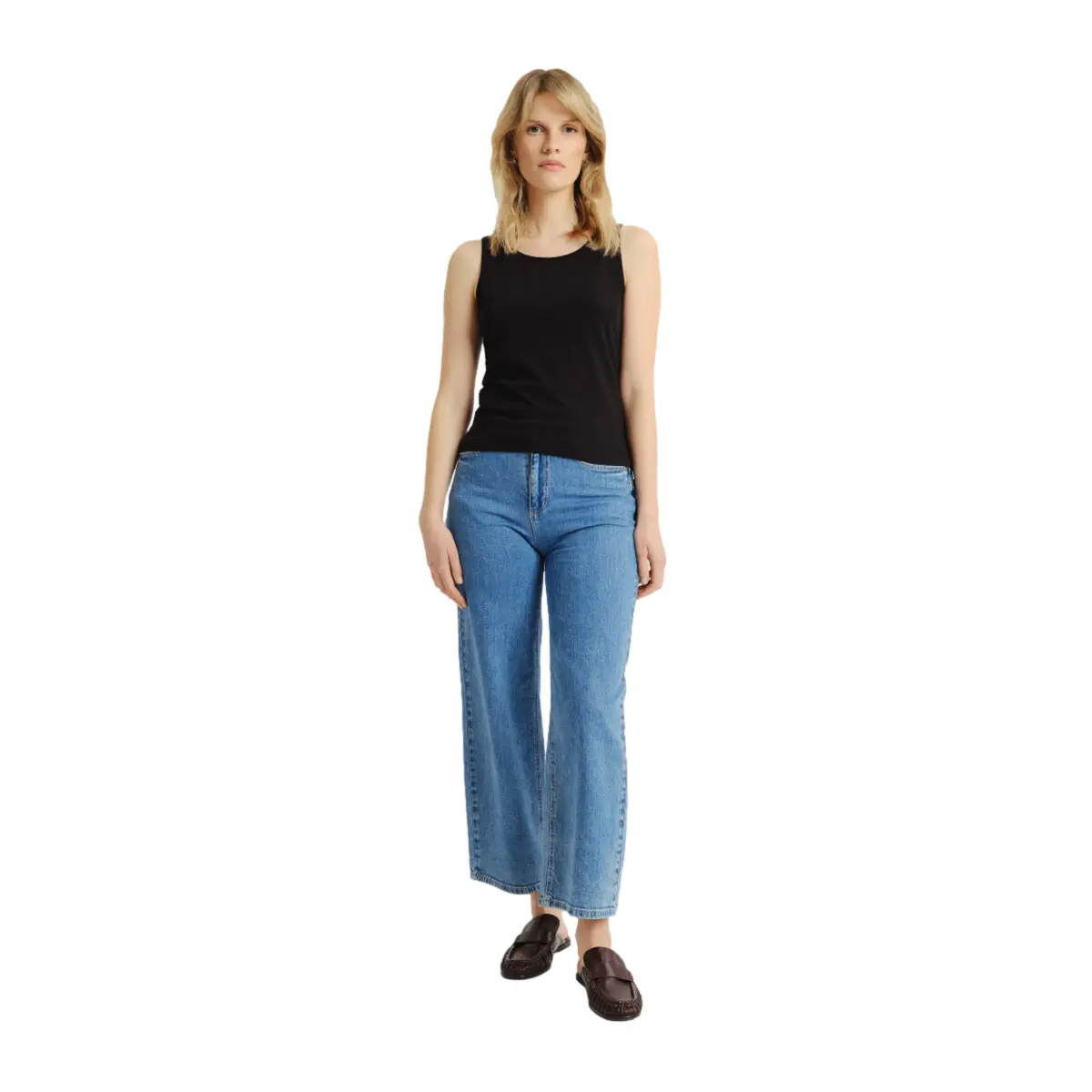 Canottiera aderente da donna  Basic May