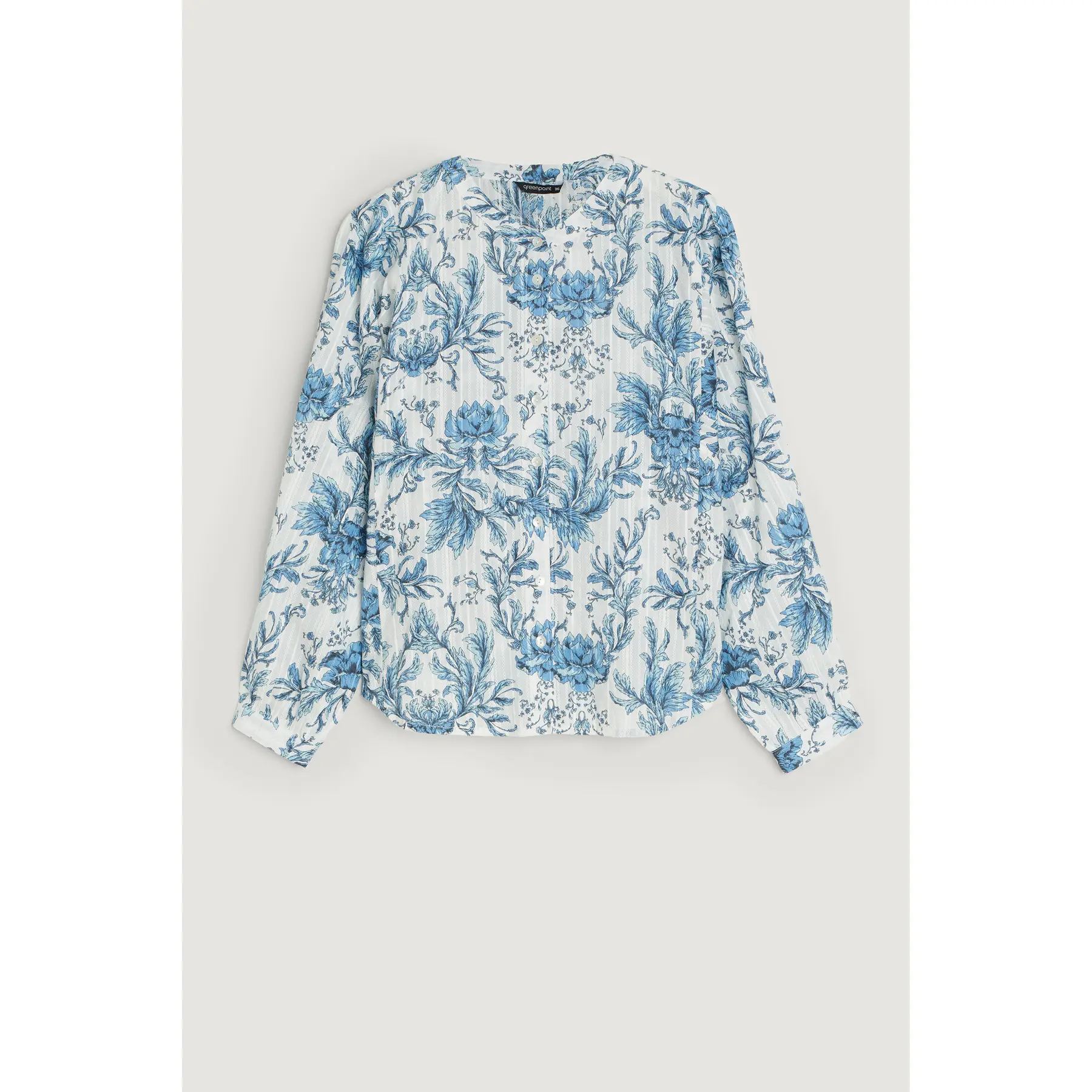 Greenpoint Bleu Bloes Met Bloemenmotief Dames