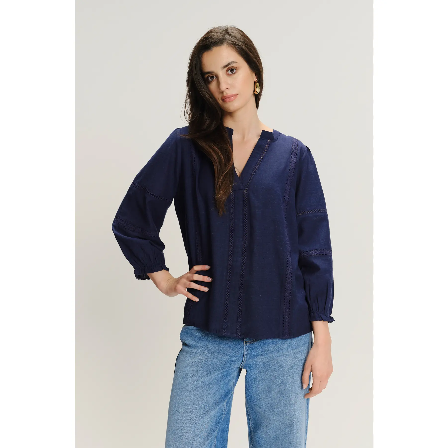 Image of Leichte Viskose-Bluse für Damen Greenpoint