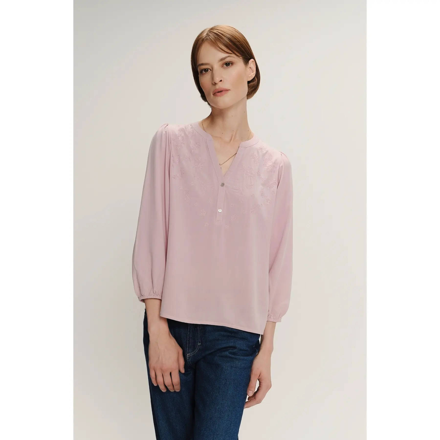 Image of Bequeme Viskose-Bluse für Damen Greenpoint