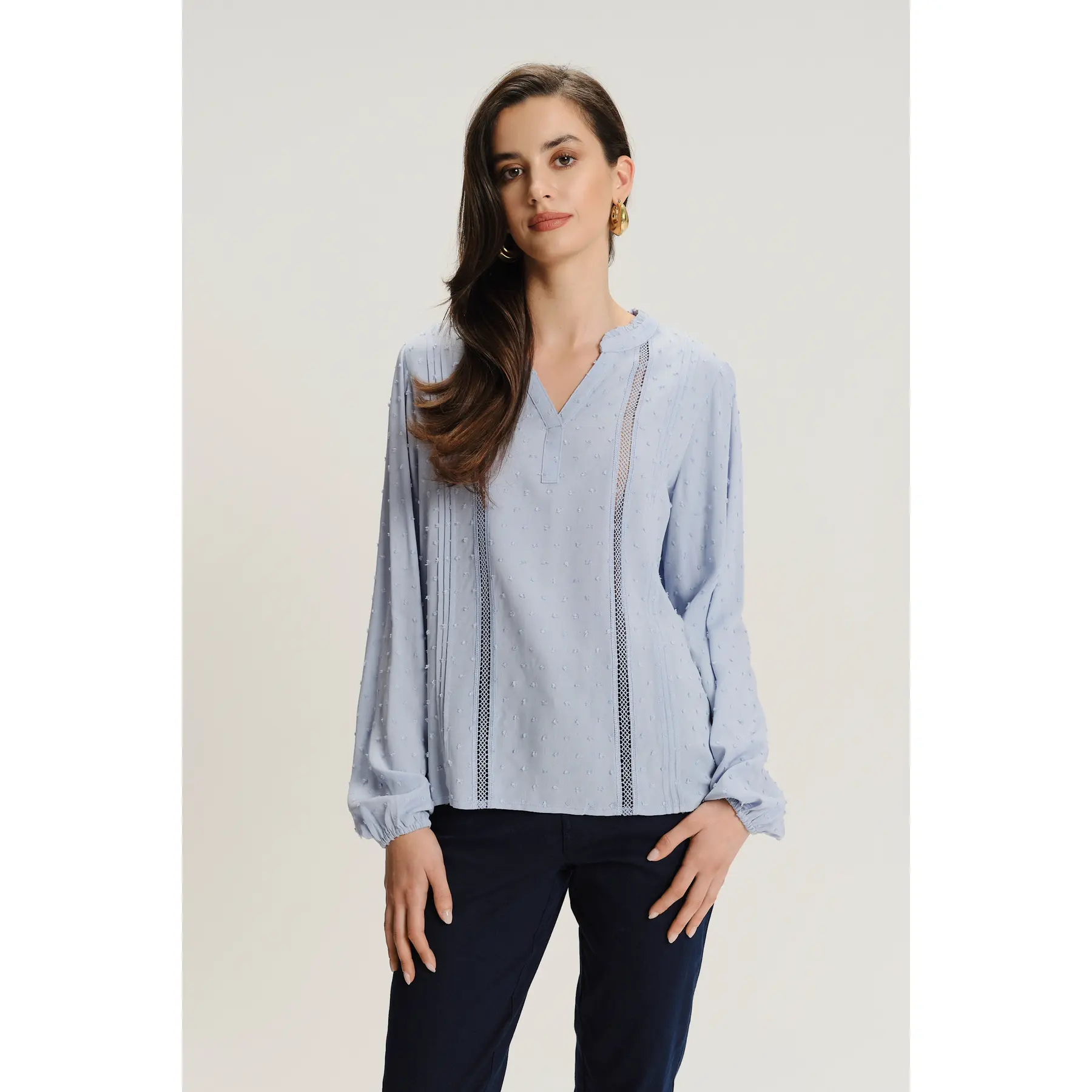 Weite Bluse, Damen Greenpoint