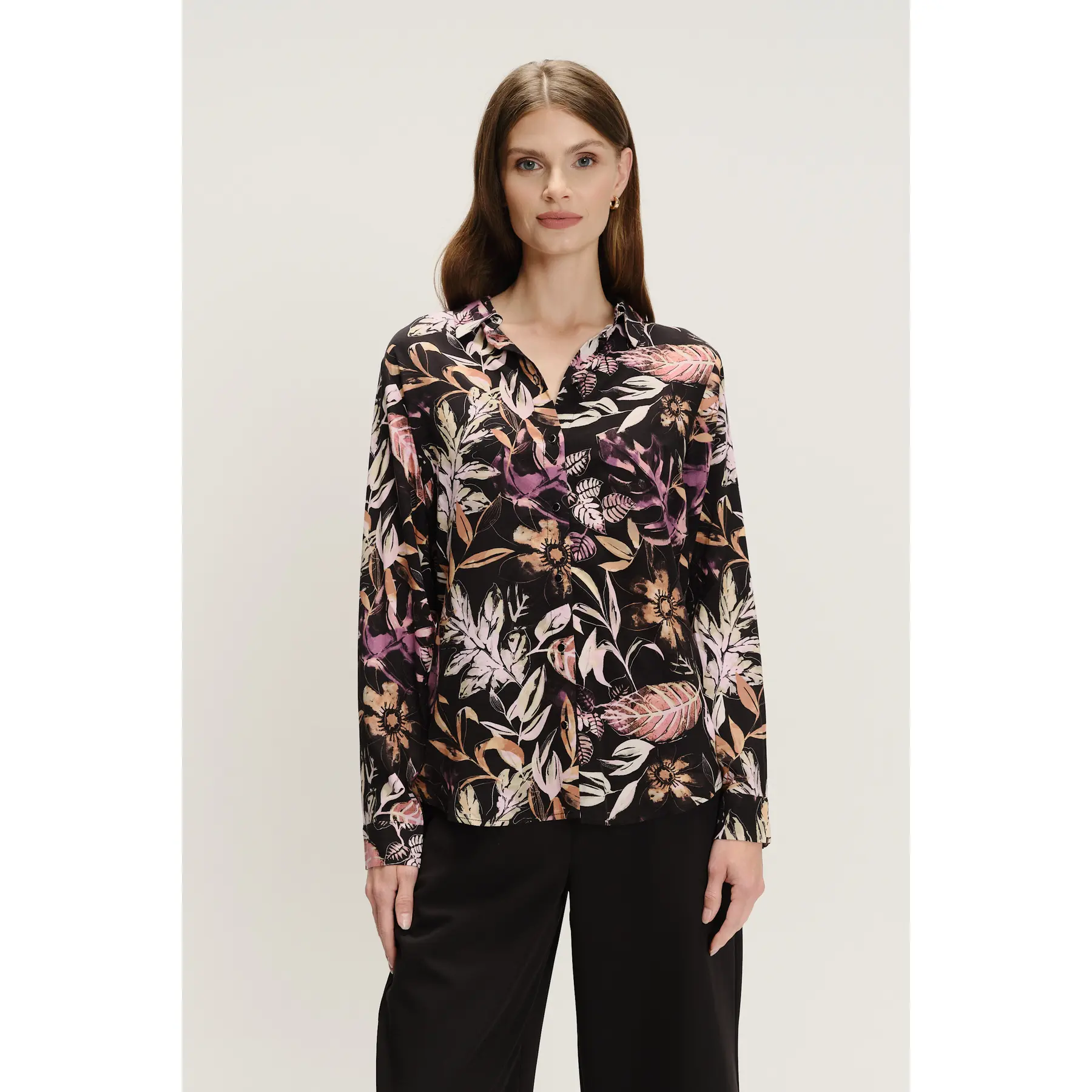 Floral Print Blouse Women Greenpoint