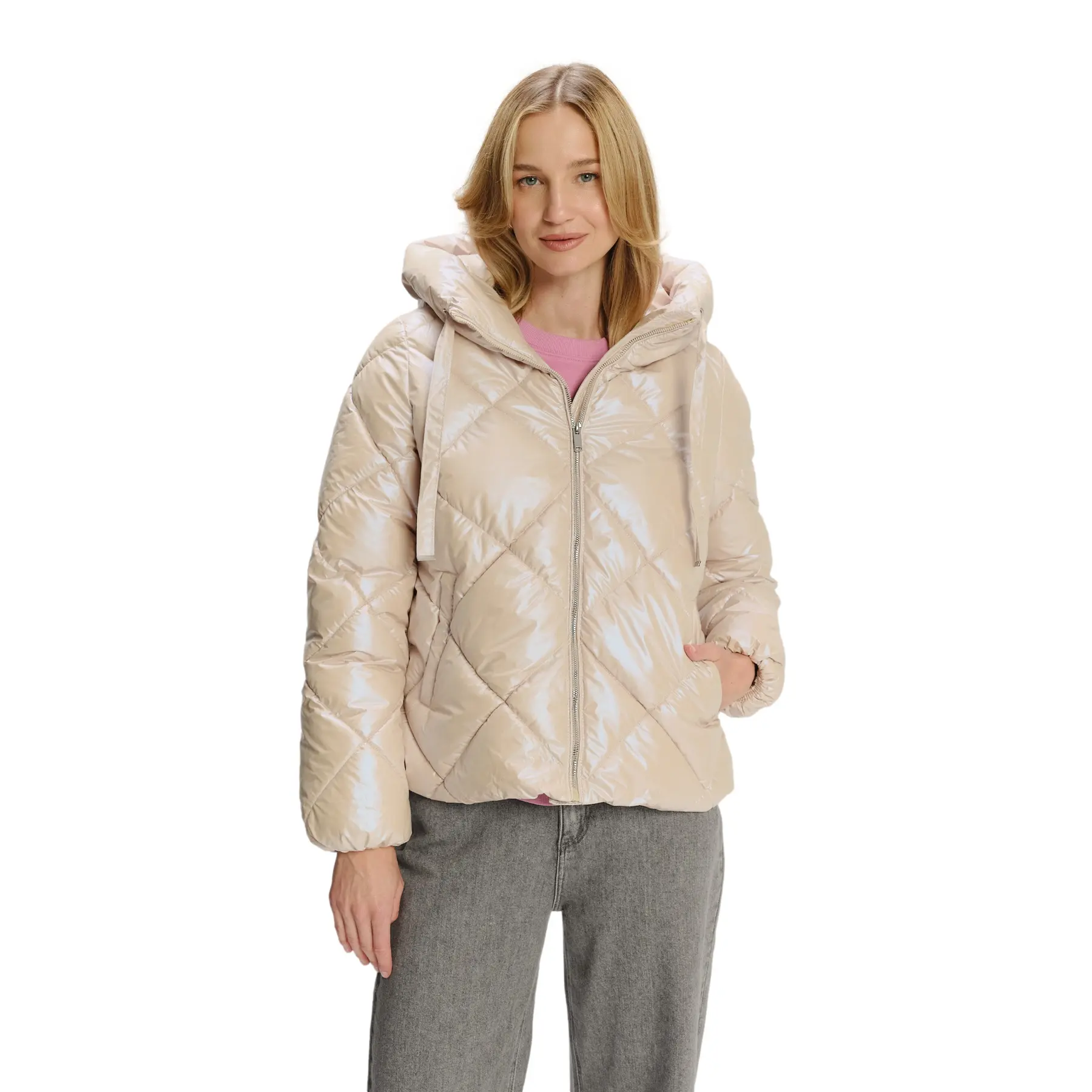 Image of Daunenjacke mit Kapuze, Damen Greenpoint