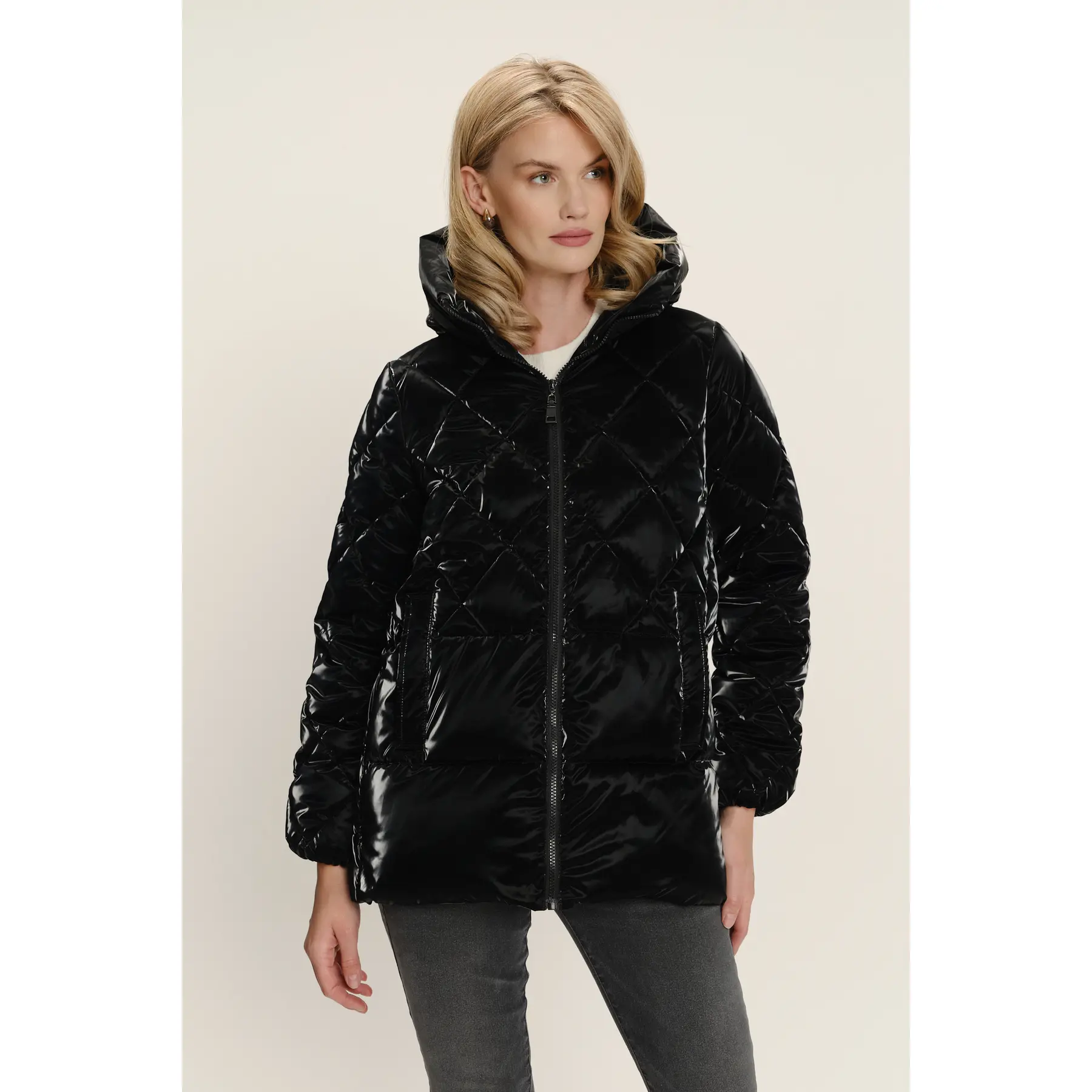 Damen Steppjacke mit Reißverschluss Greenpoint