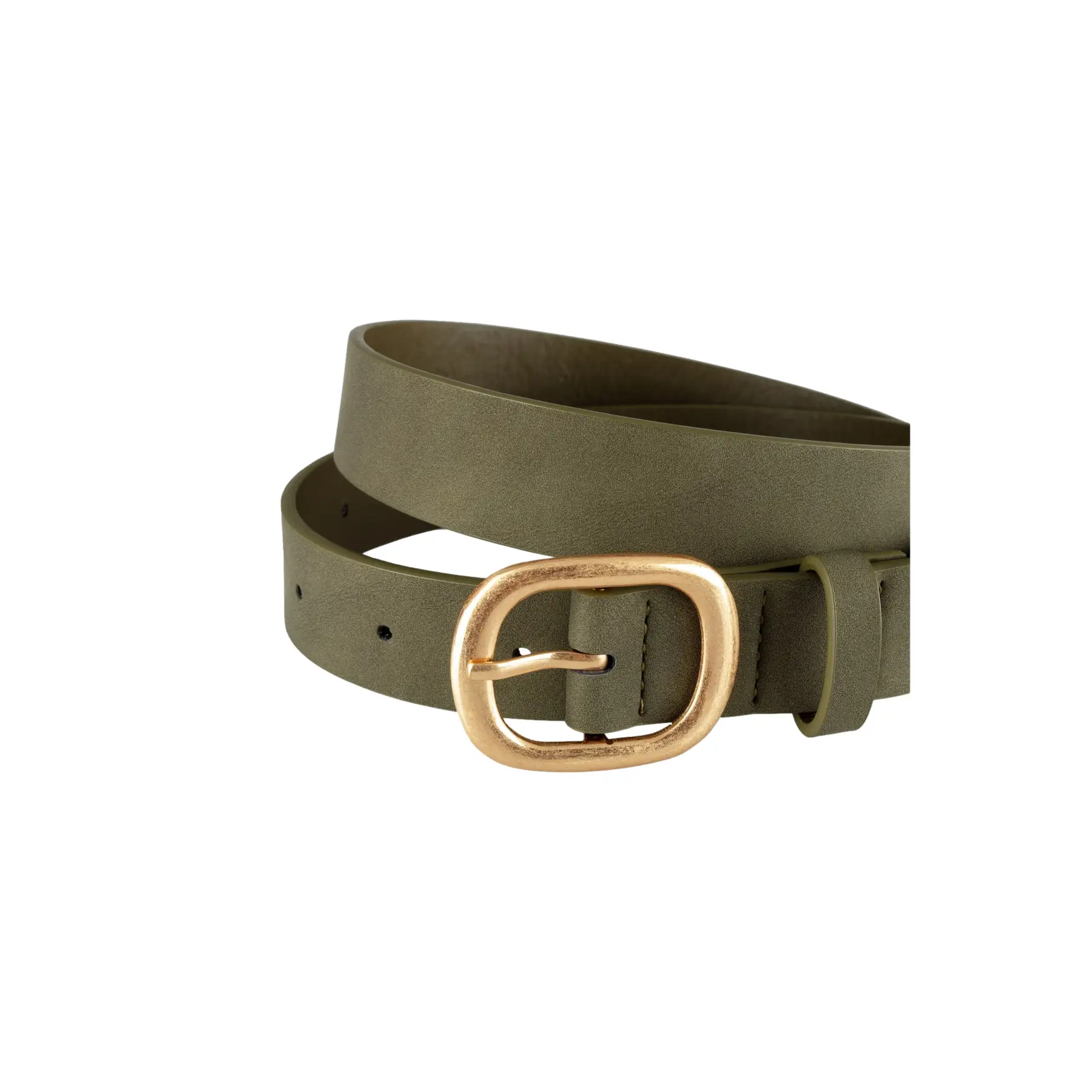 Cintura con fibbia dorata donna