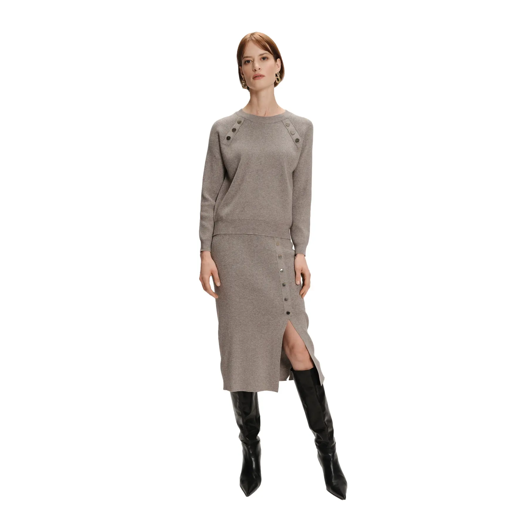 Gonna da donna in maglia