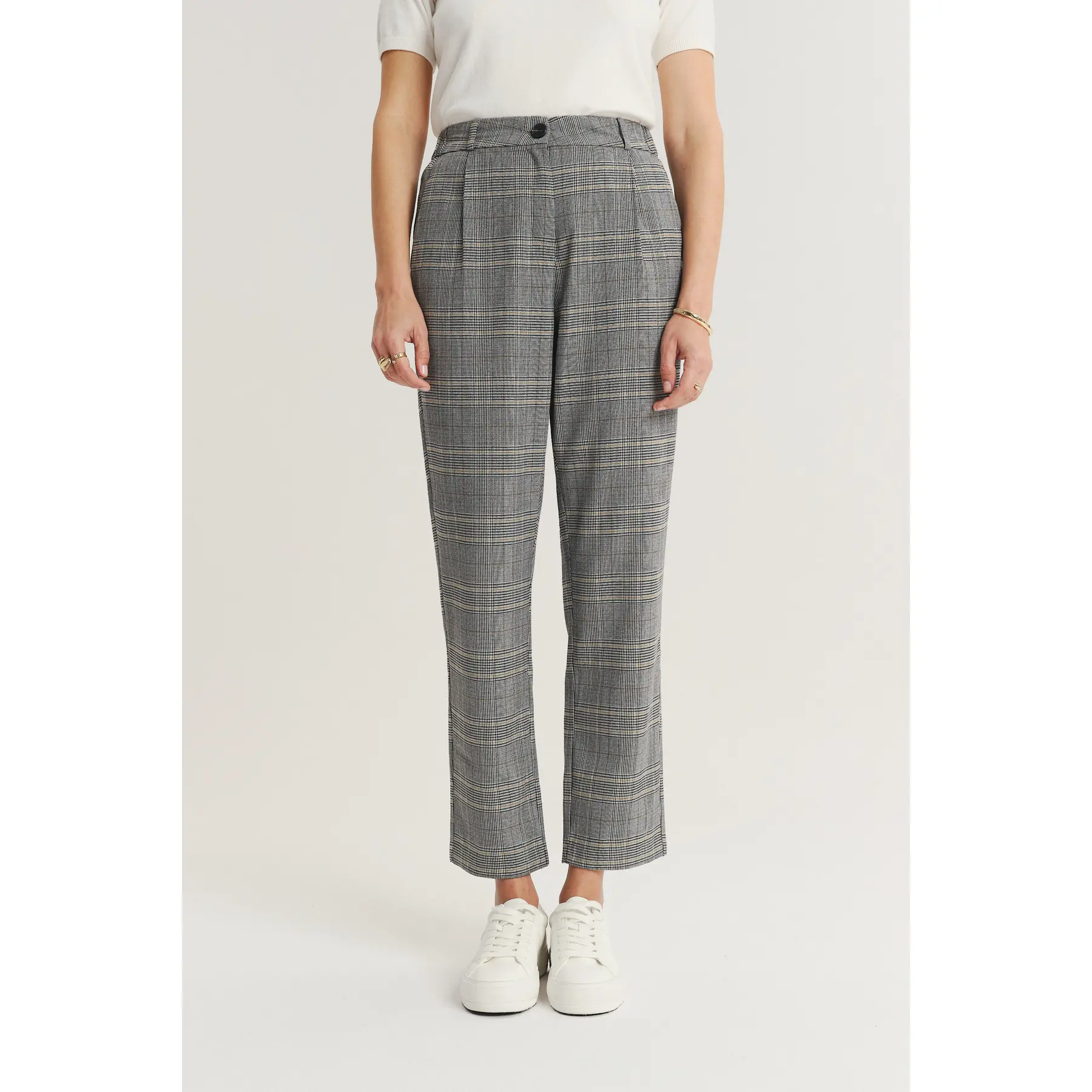 Women's Checkered Trousers Greenpoint