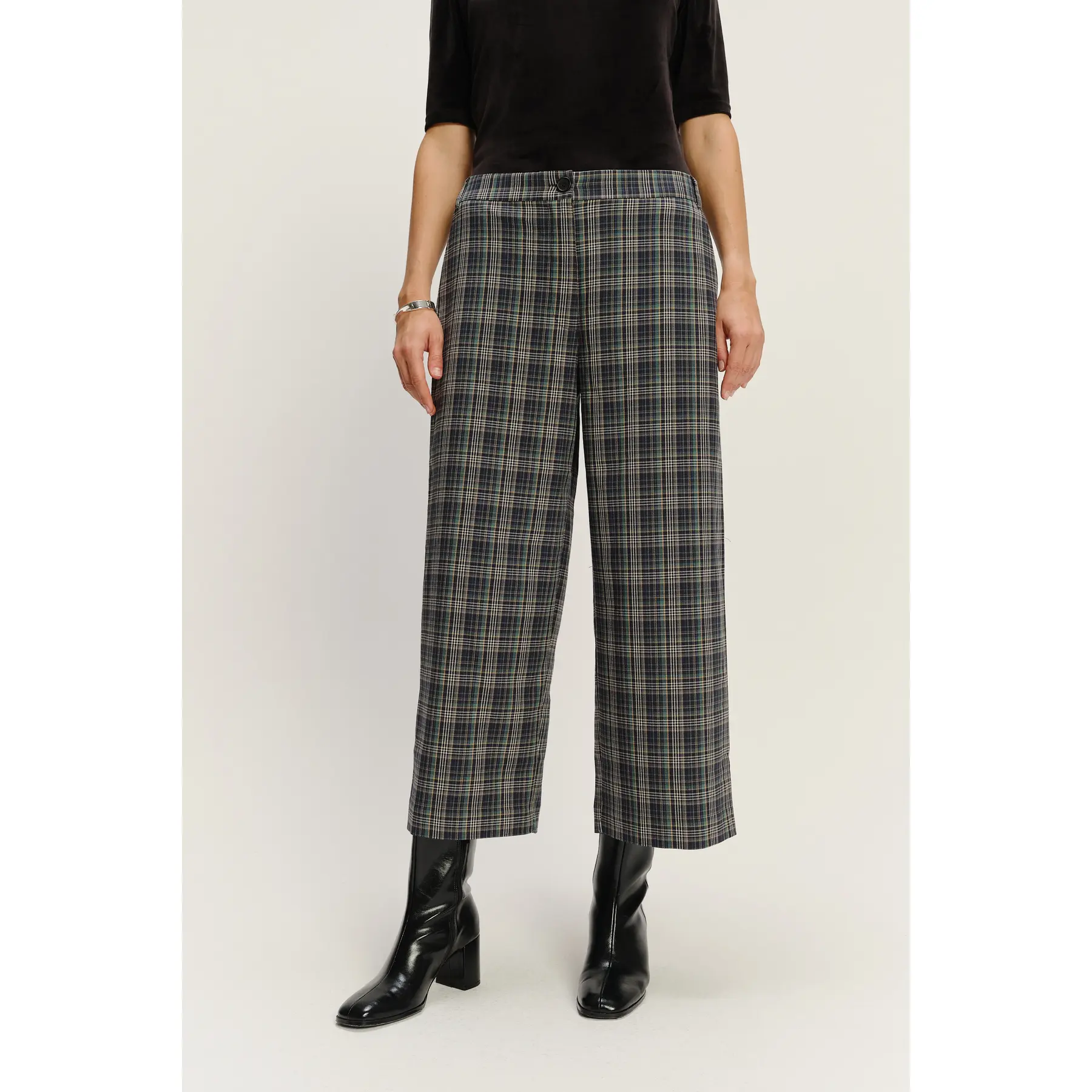 Image of Karierter weiter Hosen für Damen Greenpoint