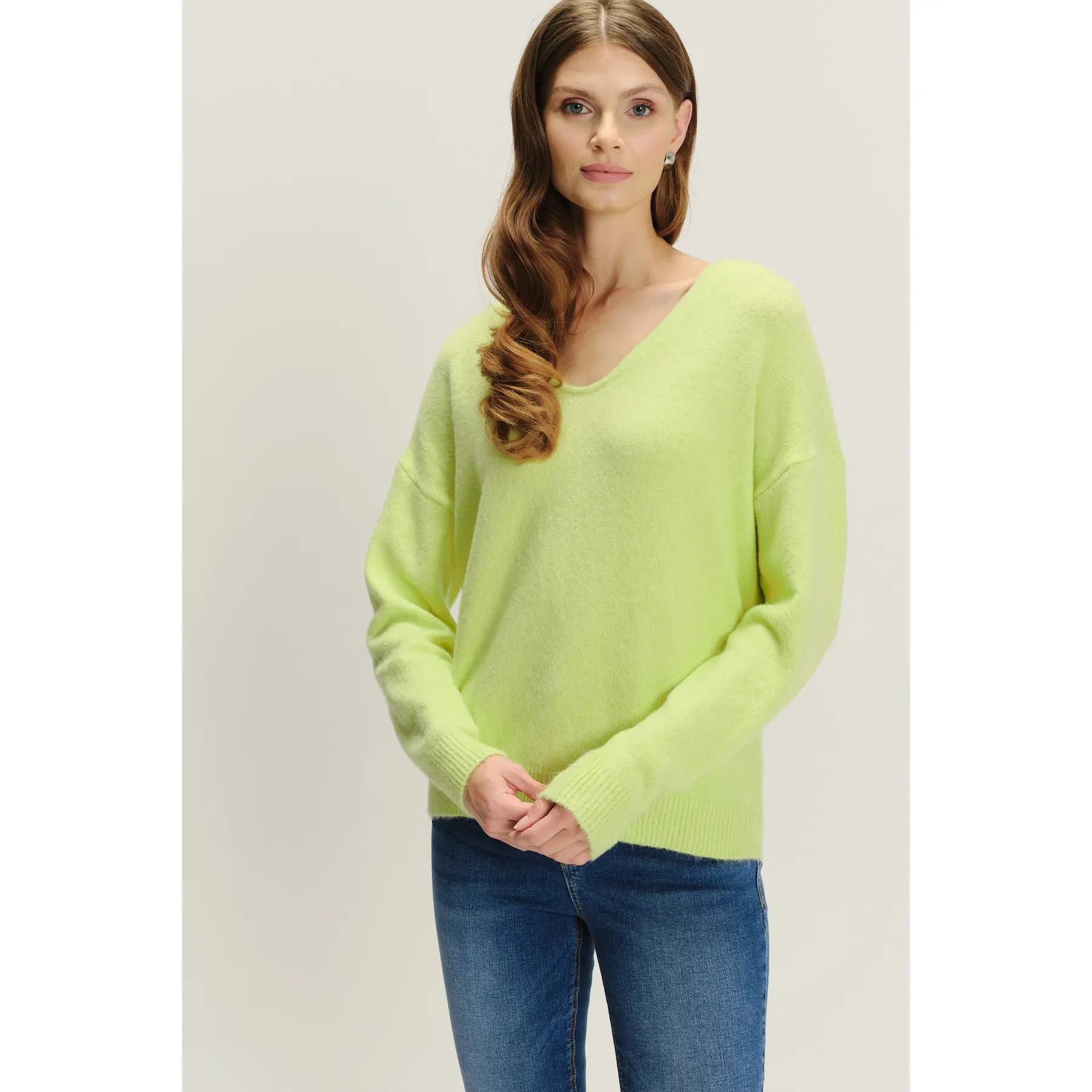 Image of V-Ausschnitt Pulli für Damen Greenpoint