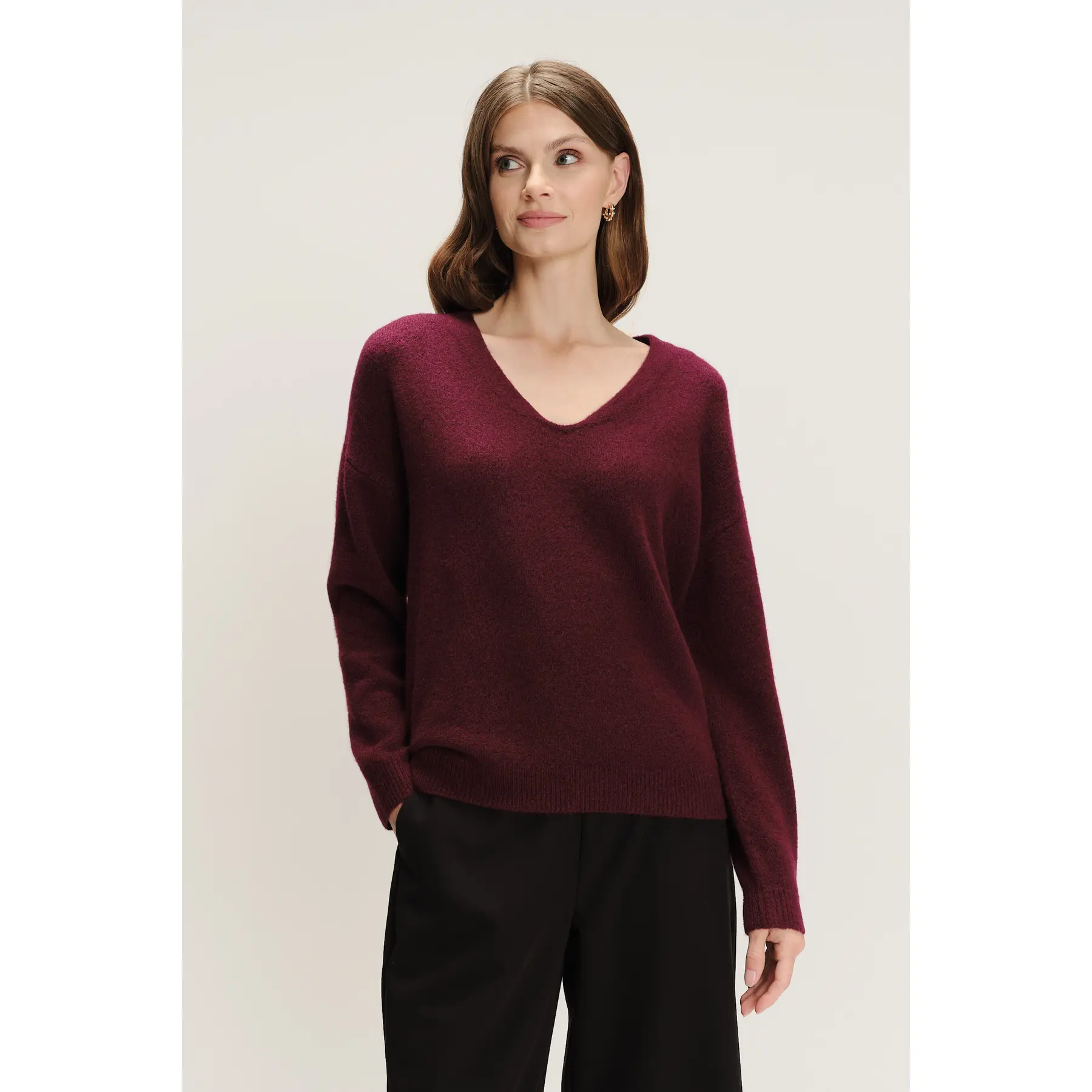 V-Ausschnitt Pulli für Damen Greenpoint