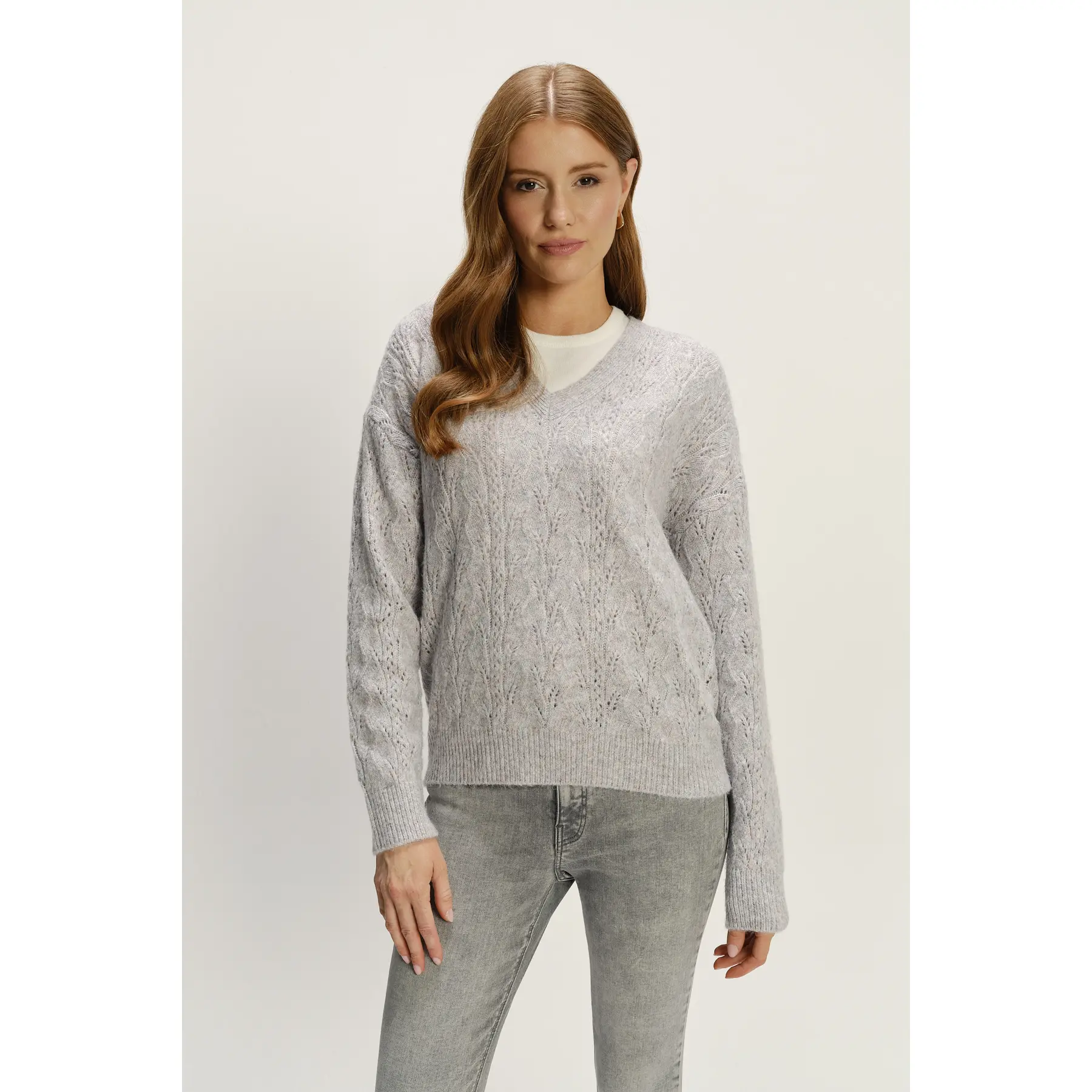 Lacy Knit Jumper Women Greenpoint
