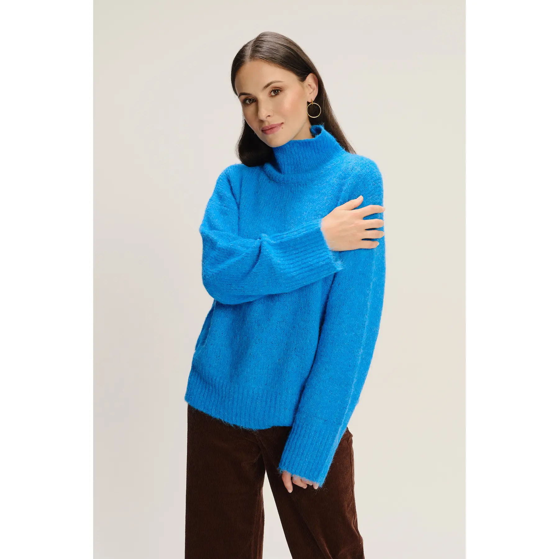 Maglione in misto lana donna