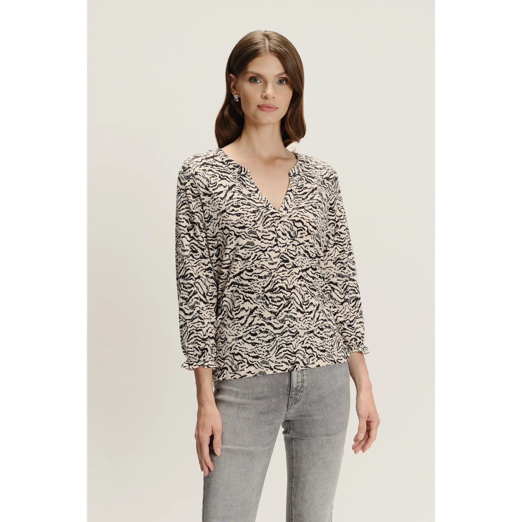 Image of Bluse mit Blumenmuster Damen Greenpoint