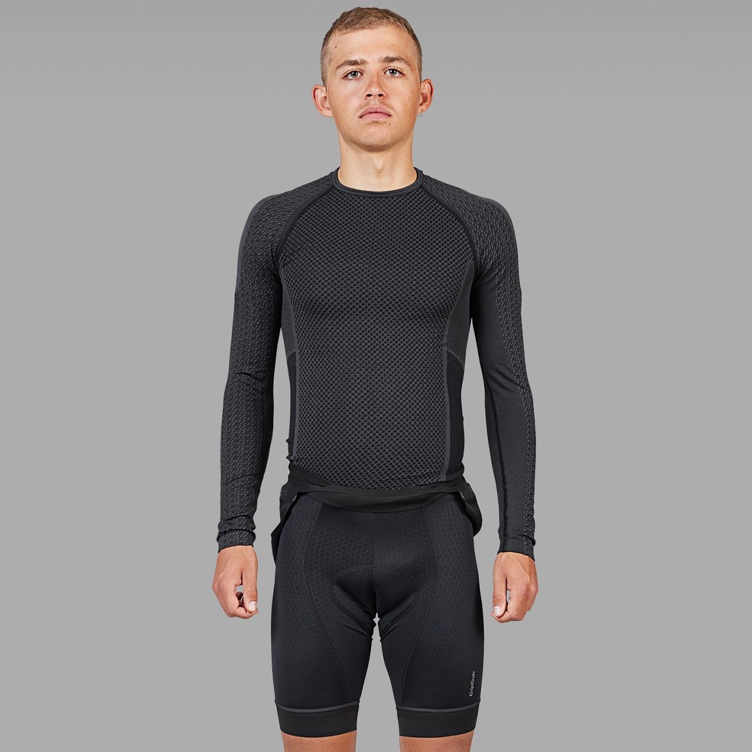 Velo Store - UK Seamless long sleeve thermal undershirt GripGrab Expert 2 | Extra 10% off with Subscription, Postage £16.79 to UK Fedex.