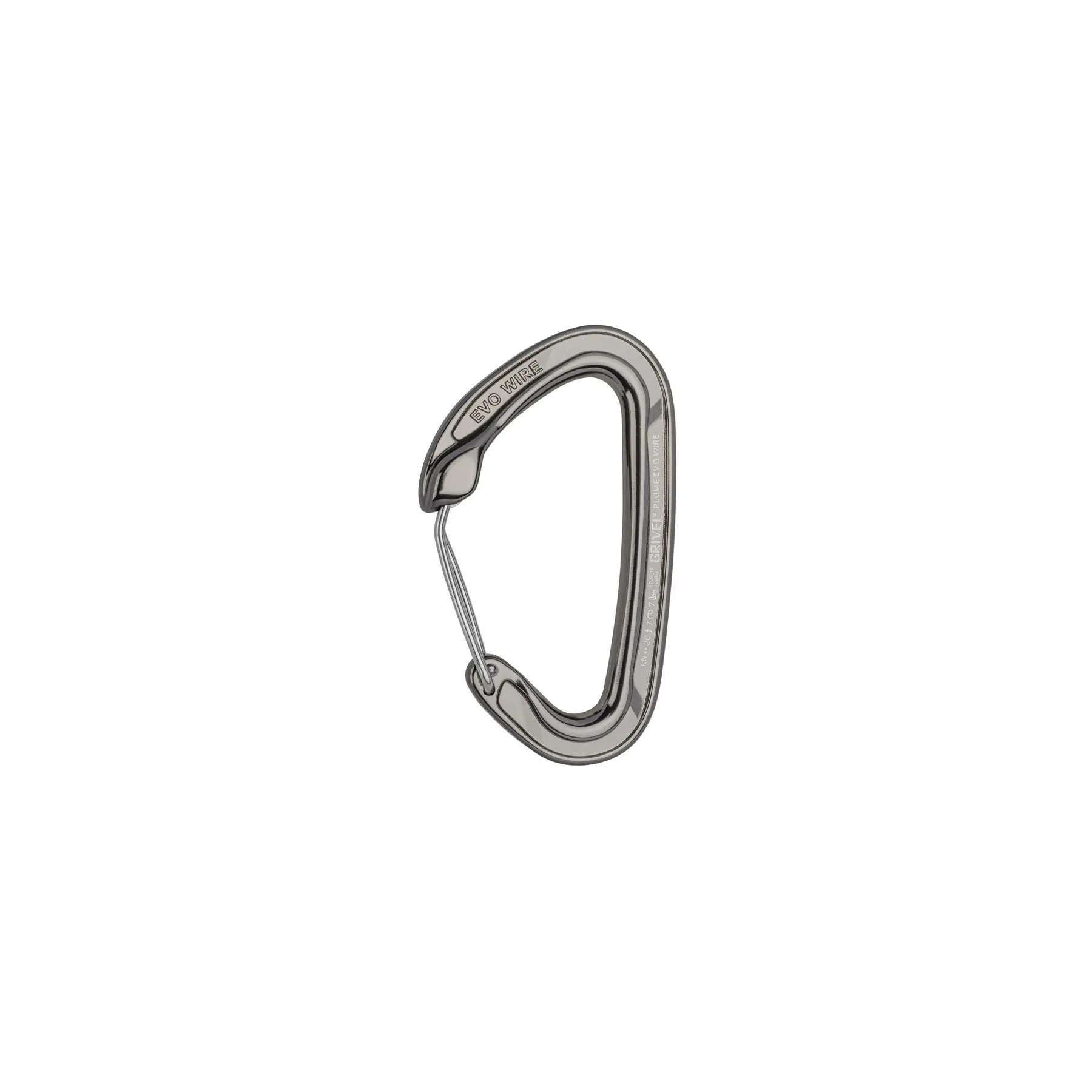Karabiner Klettern Grivel Plume Evo Wire K3EW