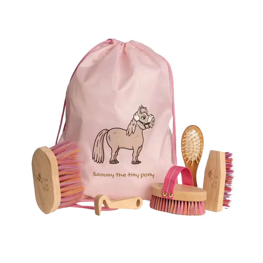 Grooming Deluxe Rose Horse Brush Sammy