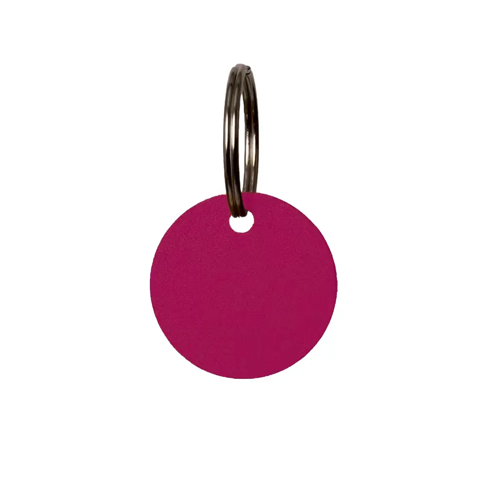 Grooming Deluxe Rose Round Engraving Medal