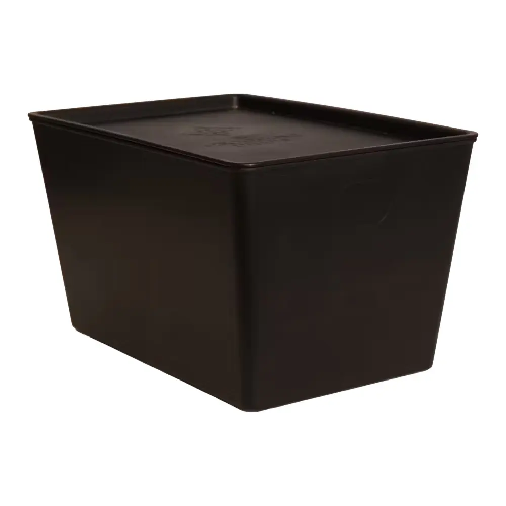 Grooming Deluxe Noir Food Storage Box With Lid