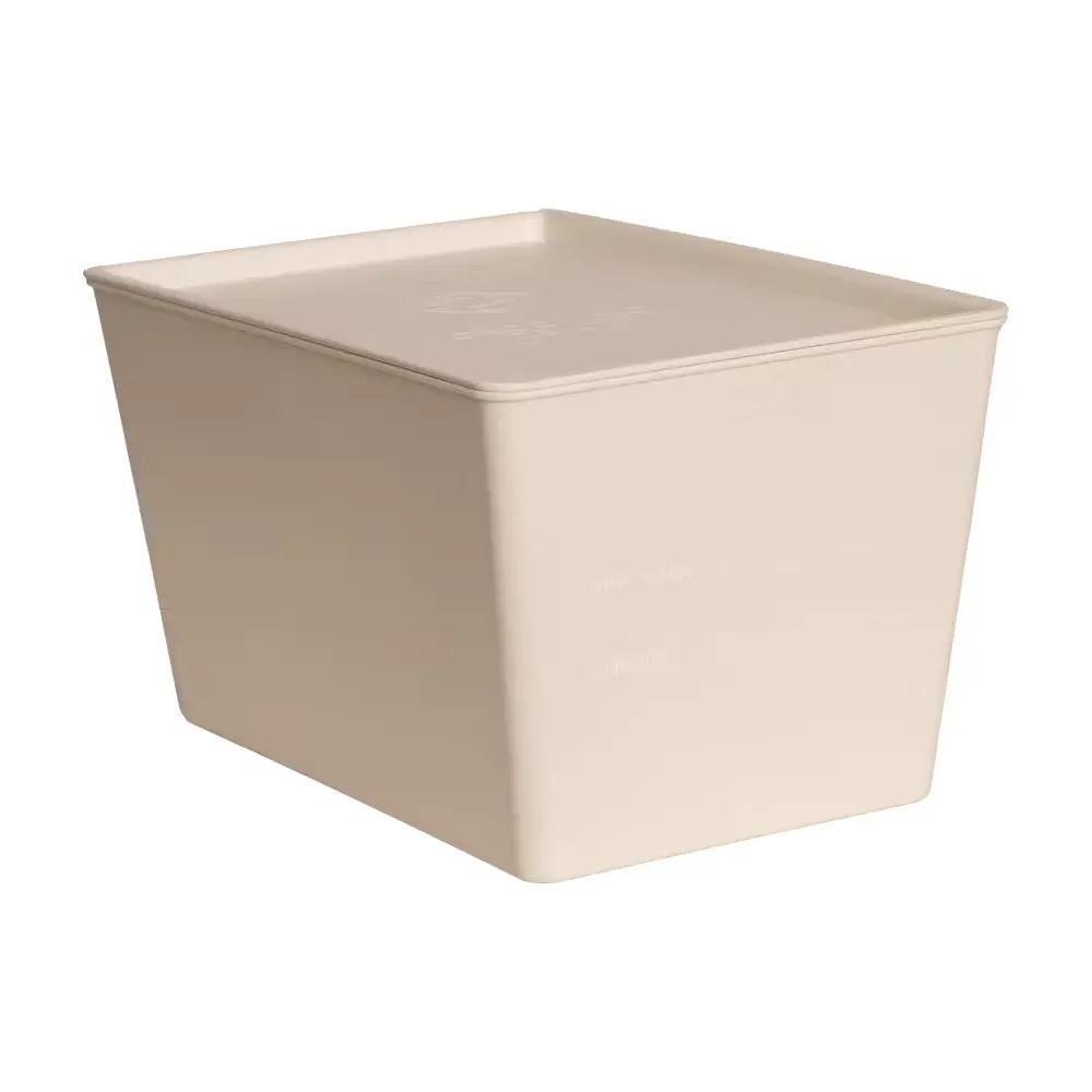 Grooming Deluxe Blanc Food Storage Box With Lid