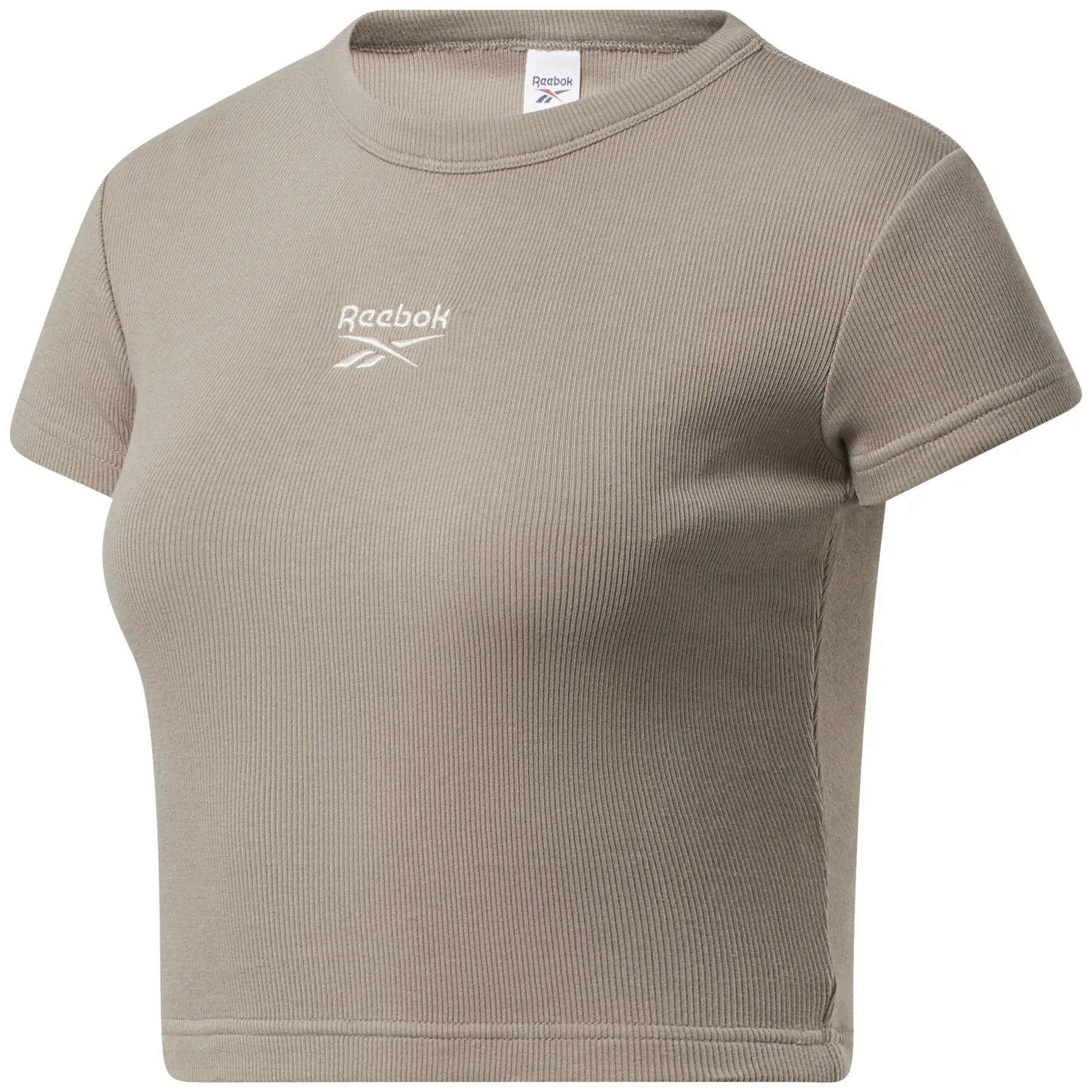 4064055345758 - Damen-T-Shirt Reebok côtelé