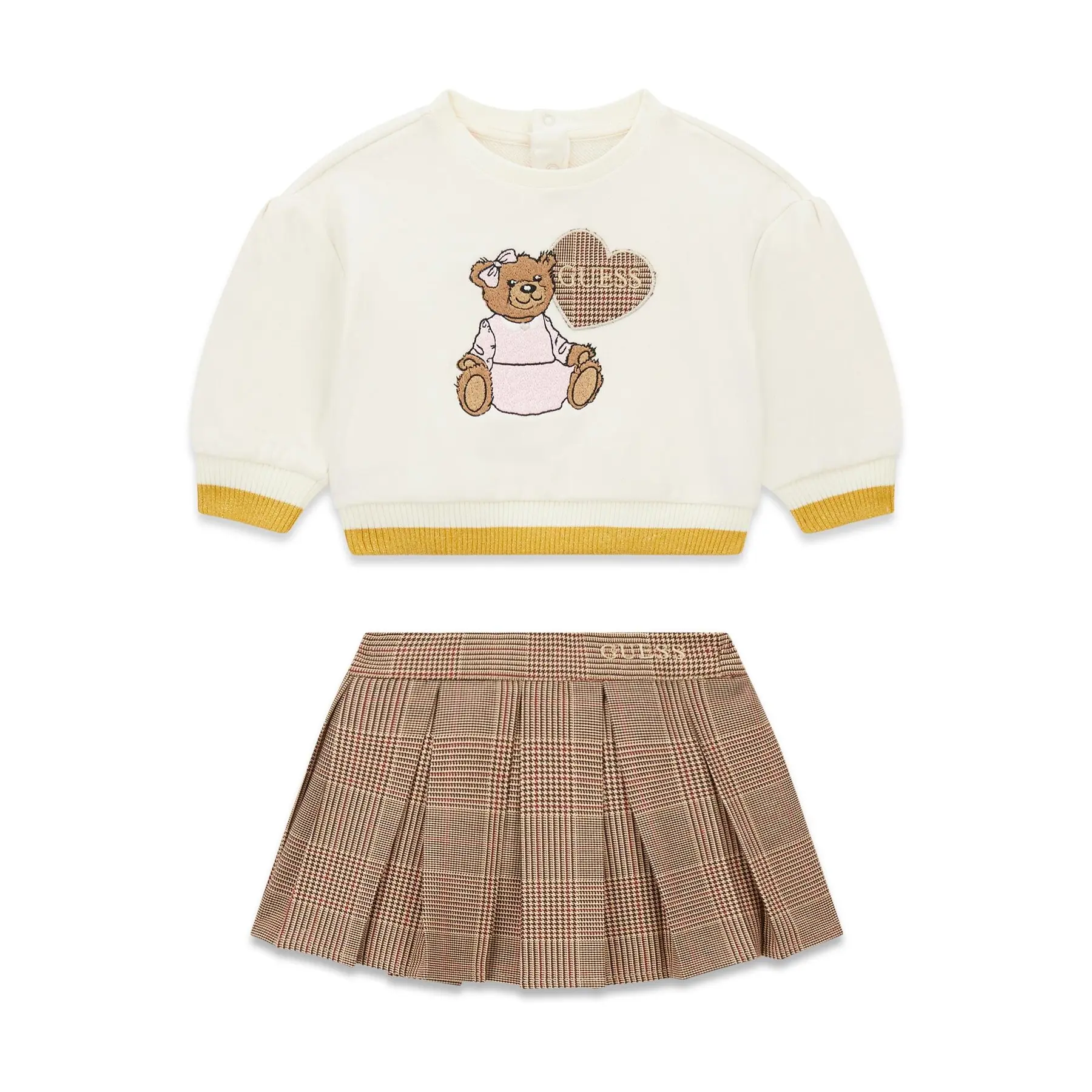 Sweatset in fleece baby meisje Guess