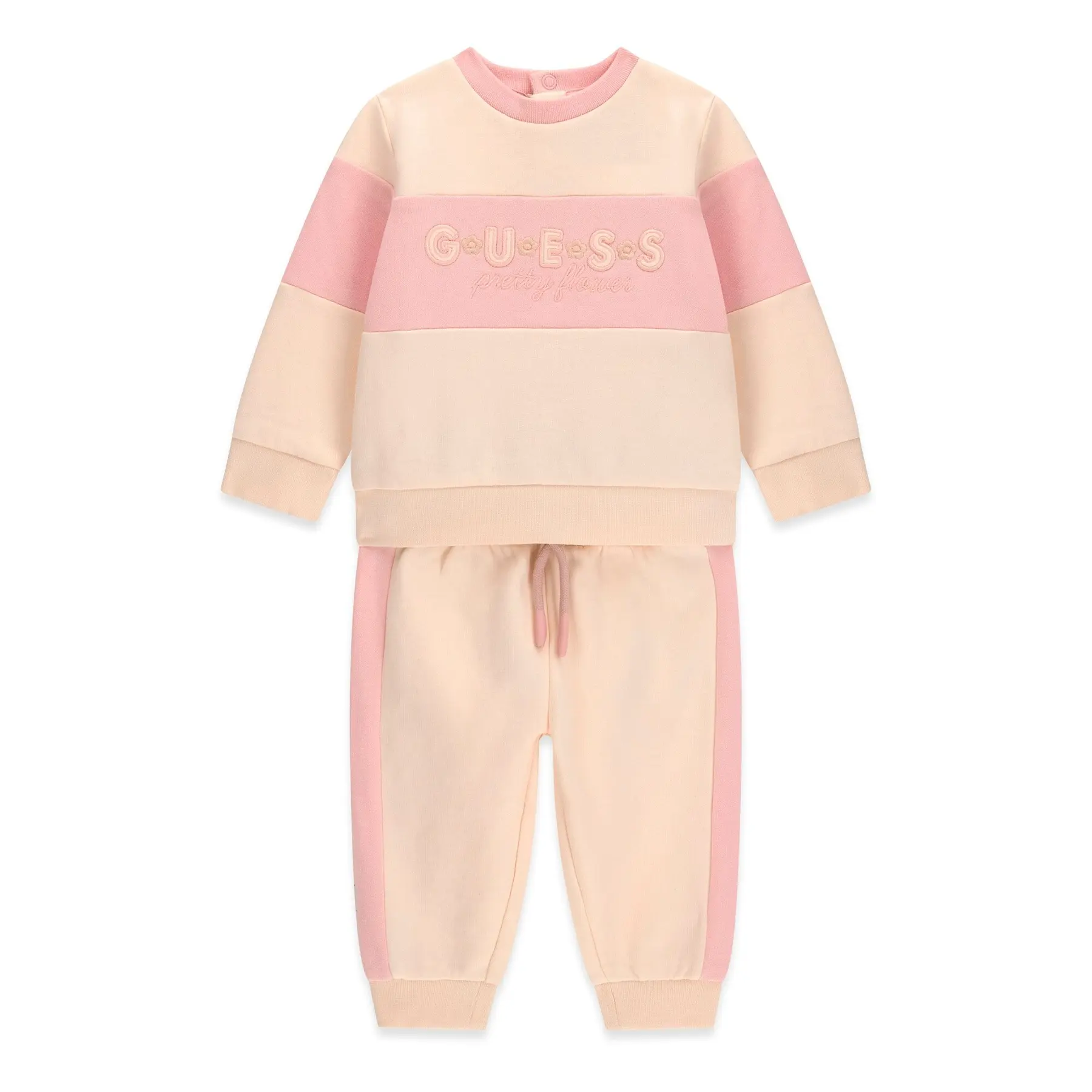 T-shirt en broek set voor babymeisjes Guess