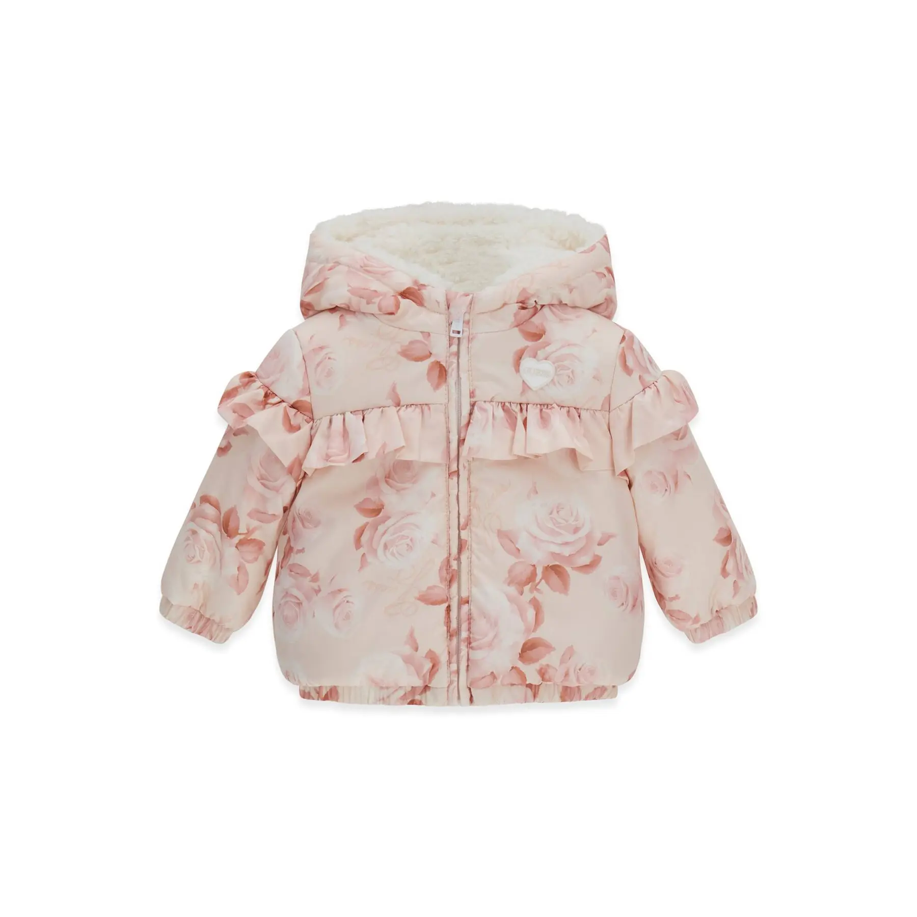 Zipfeljacke mit Kapuze für Mädchen Baby Guess A6B01-W4029