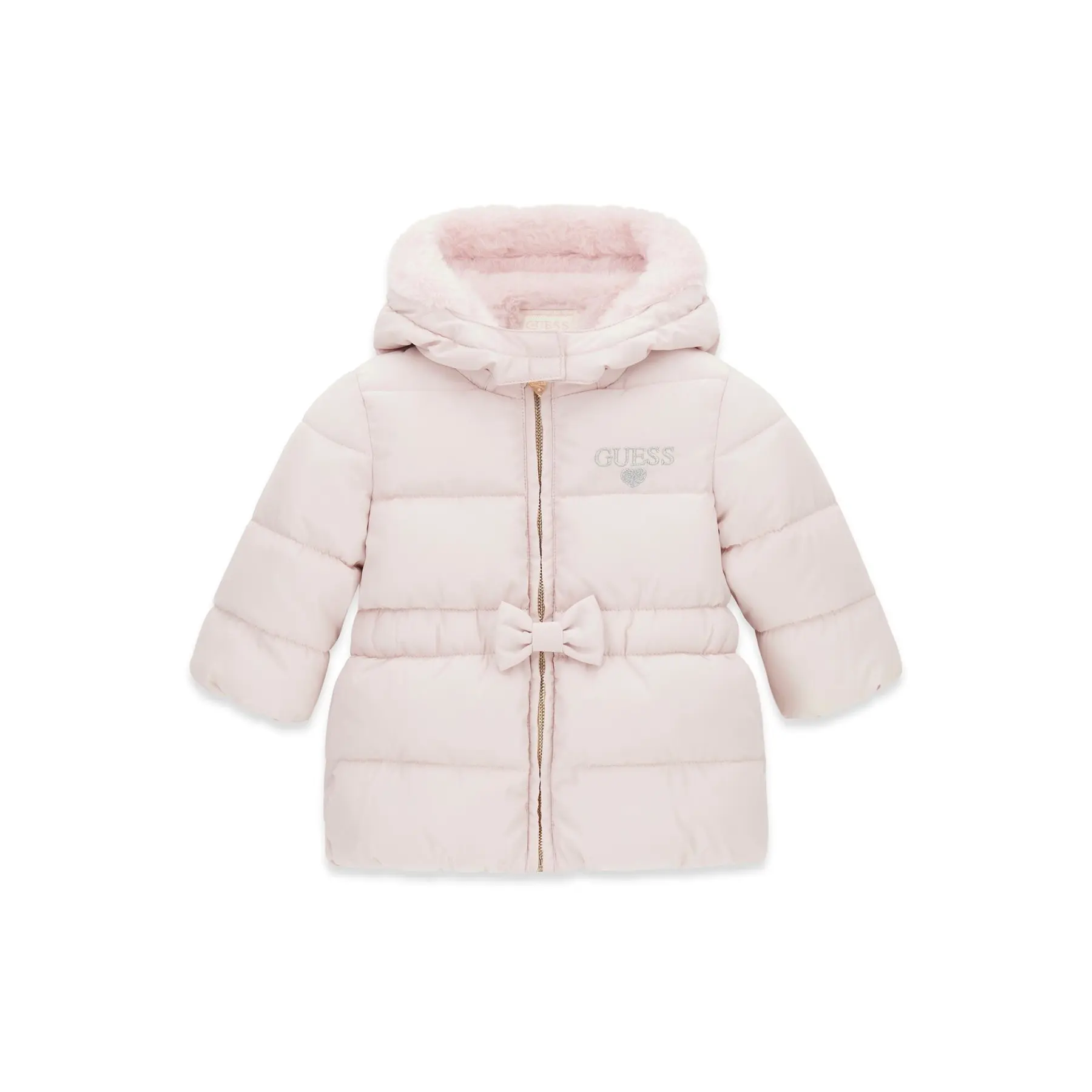 Zipfeljacke mit Kapuze für Mädchen Baby Guess A6B03-W4031