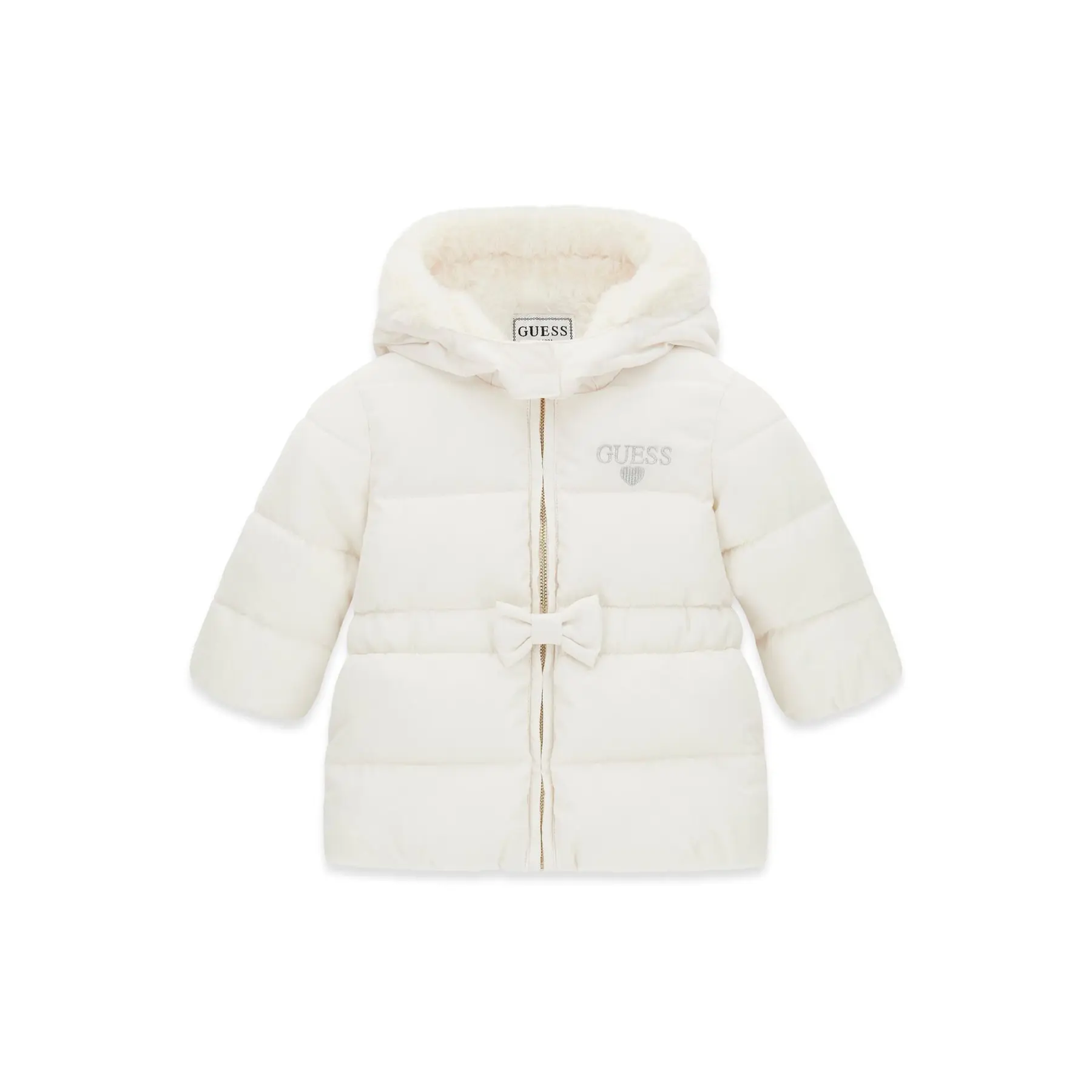 Zipfeljacke mit Kapuze für Mädchen Baby Guess A6B03-W4031