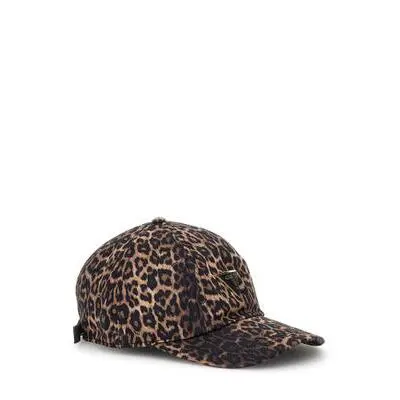 Damen Baseballmütze mit Leopardenmuster Guess