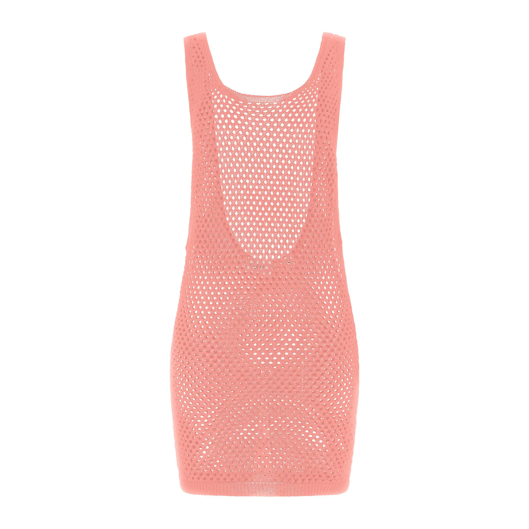 Image of Kurzes, ärmelloses enganliegendes Kleid für Damen Guess Luna