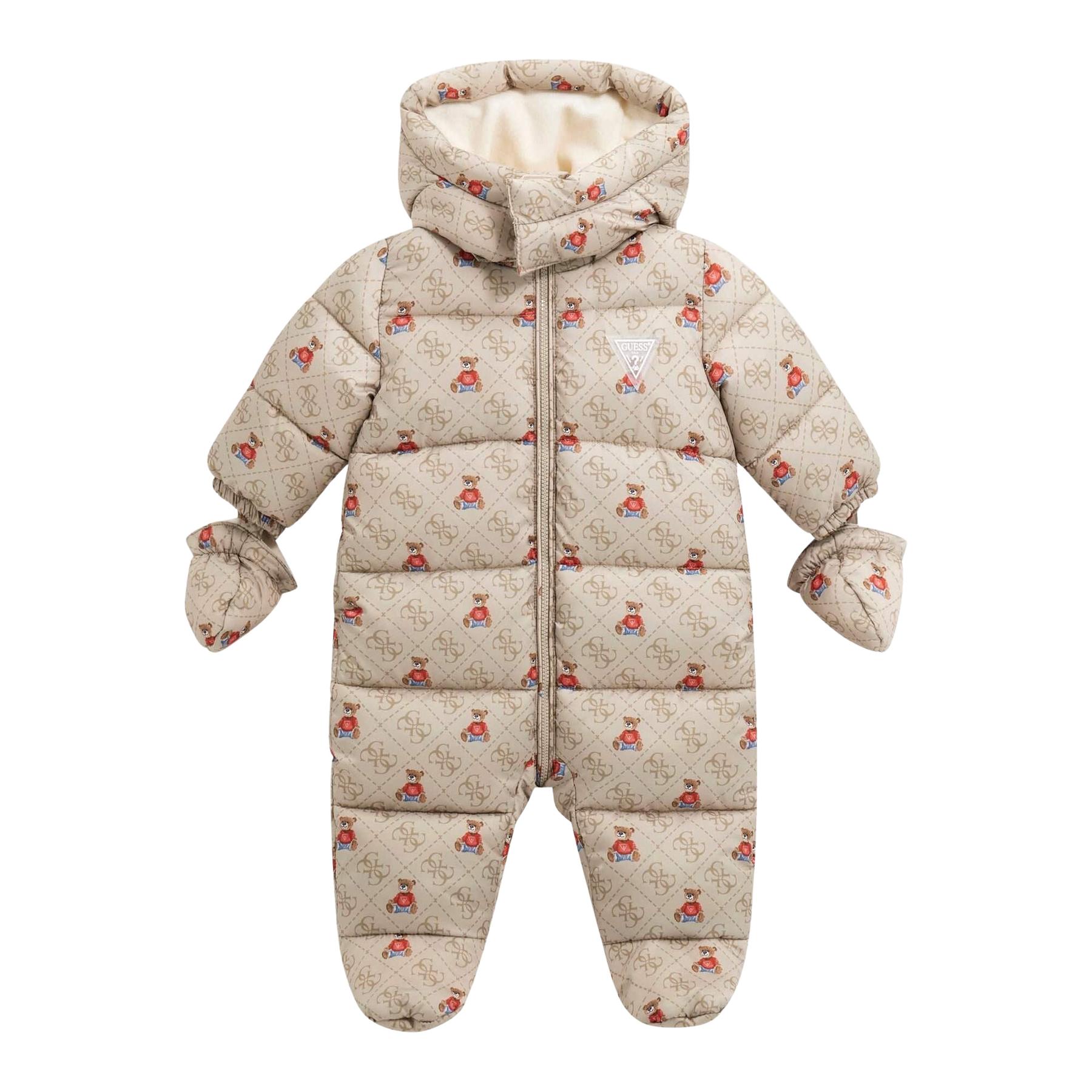 7621806038061 - Baby Jumpsuit mit Kapuze für Jungs Guess