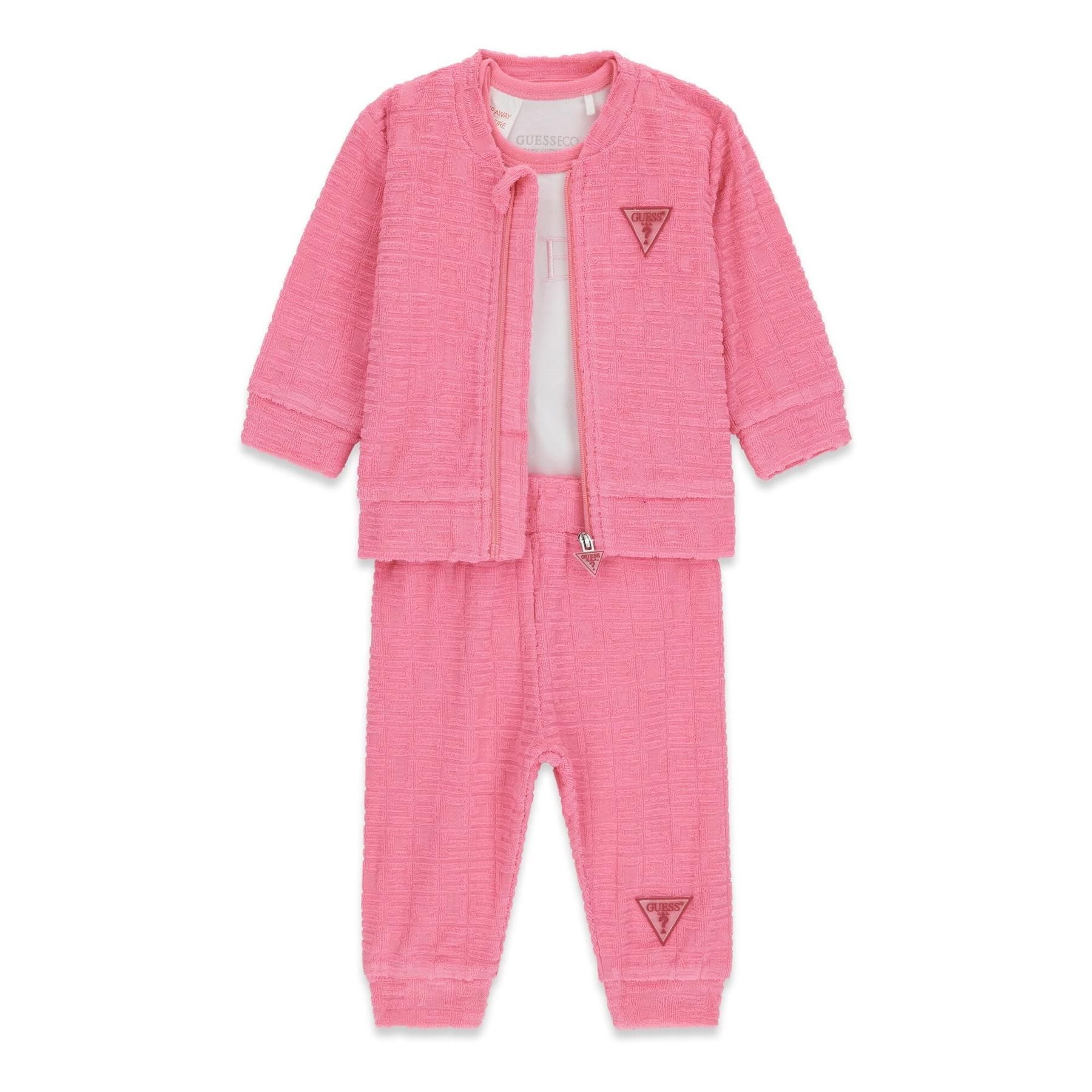 7620837785876 - Sweatshirt-Set aus Jacquard Langarmbody und Jogginghose für Jungen Guess