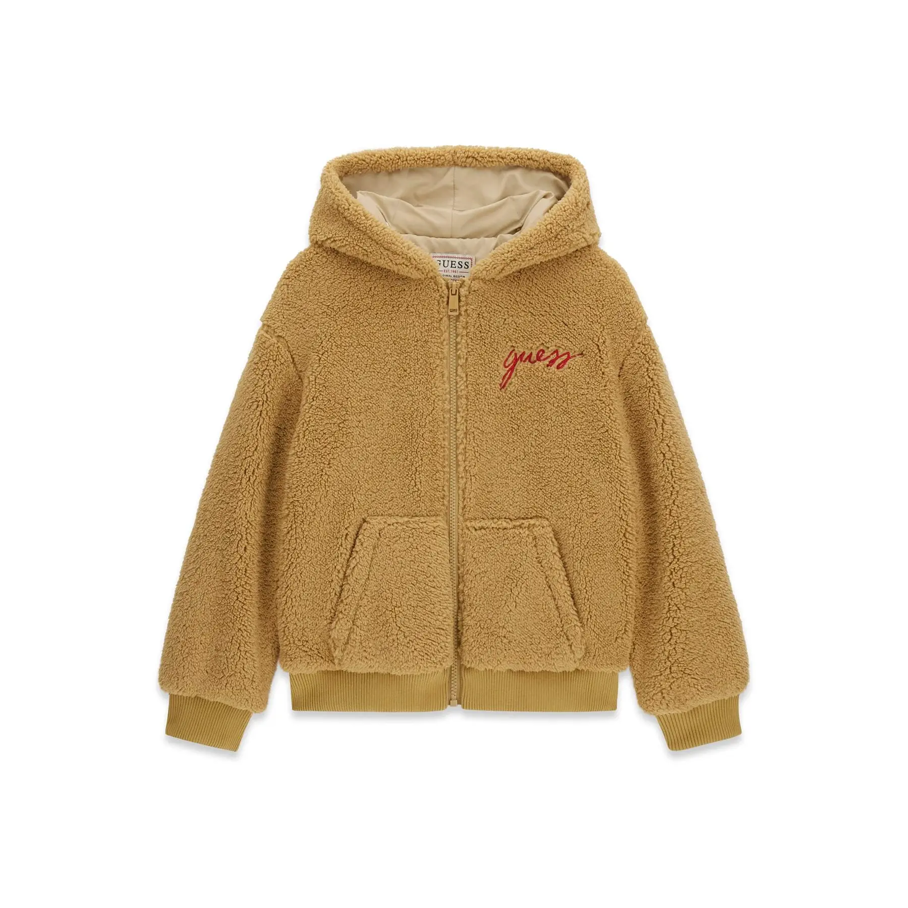Kinder Fleecejacke mit Kapuze Guess