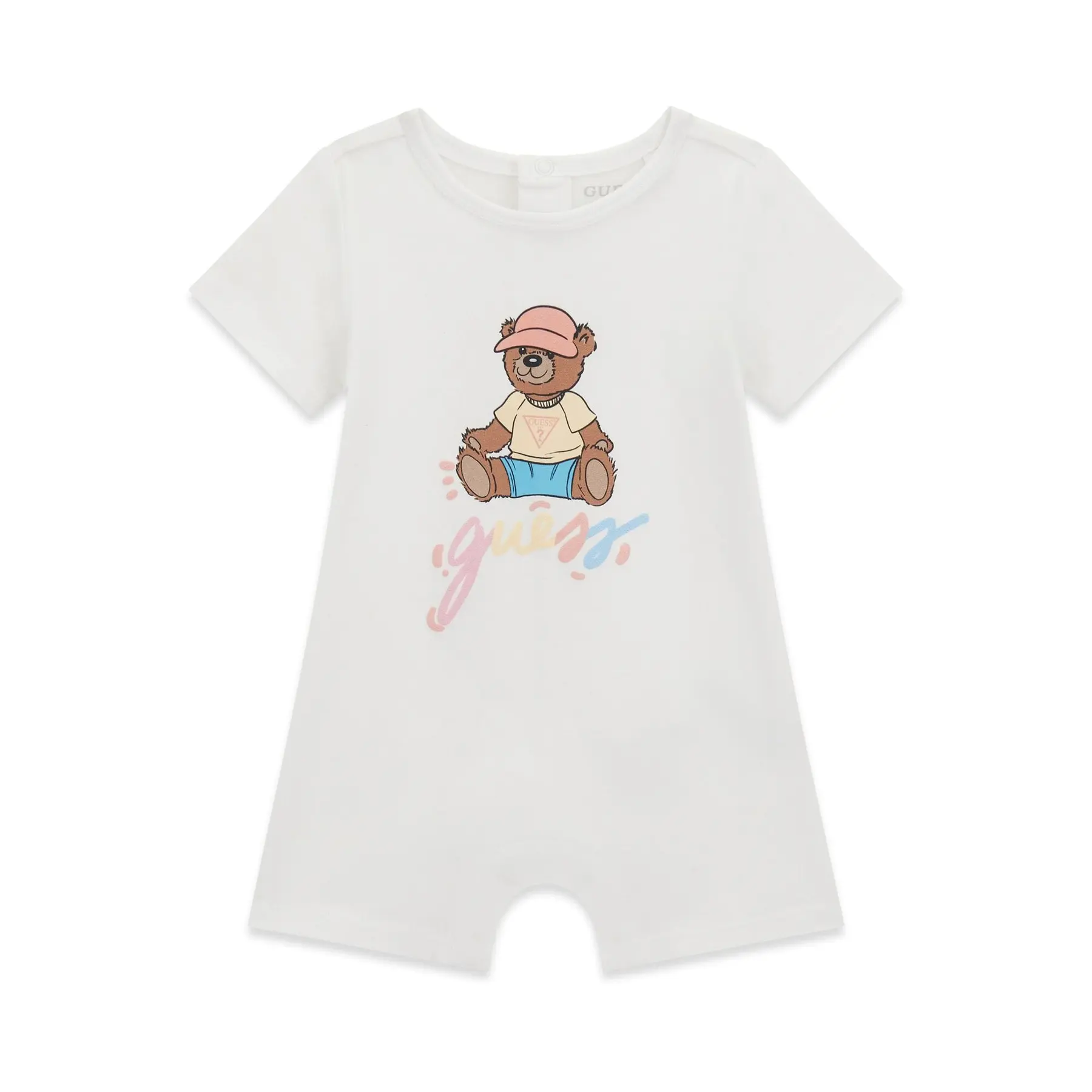 Short jumpsuit baby boy jersey Guess