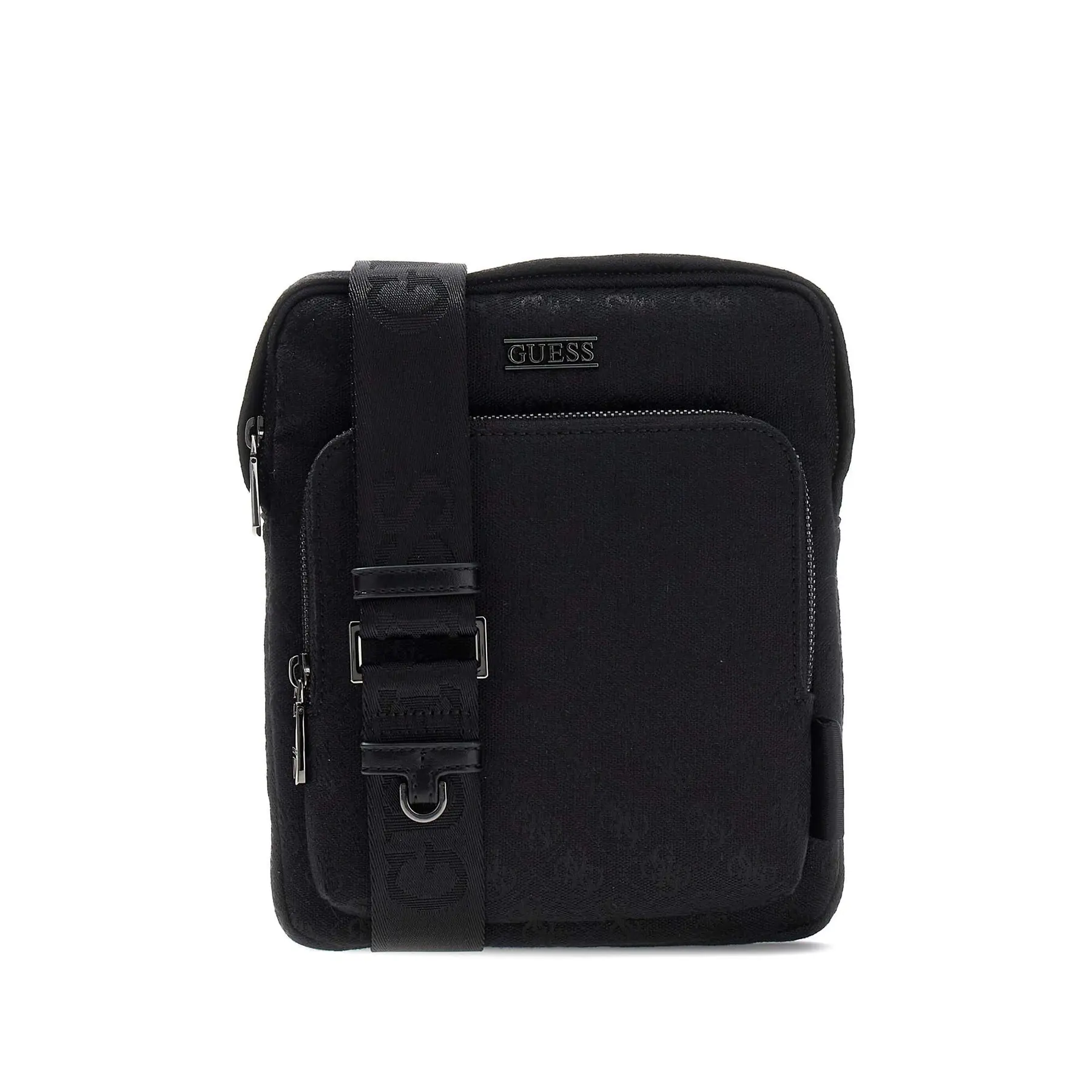 Guess Noir Shoulder Bag Boston Ii