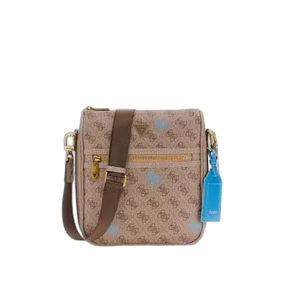 Guess Men's Beige Shoulder Bag Milano