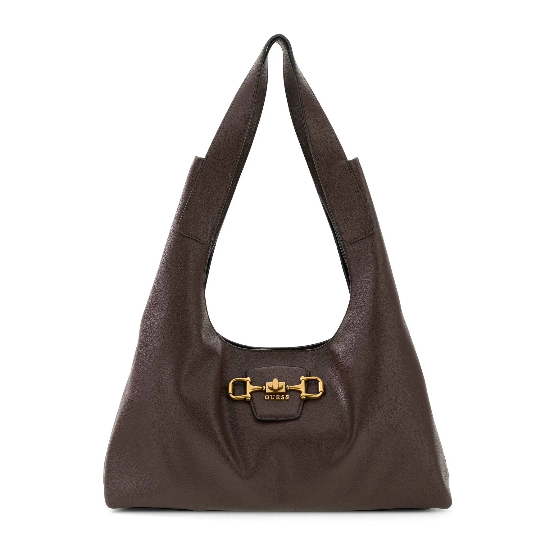GUESS shopper schoudertas Sunset Tote Bag Brown donkerbruin