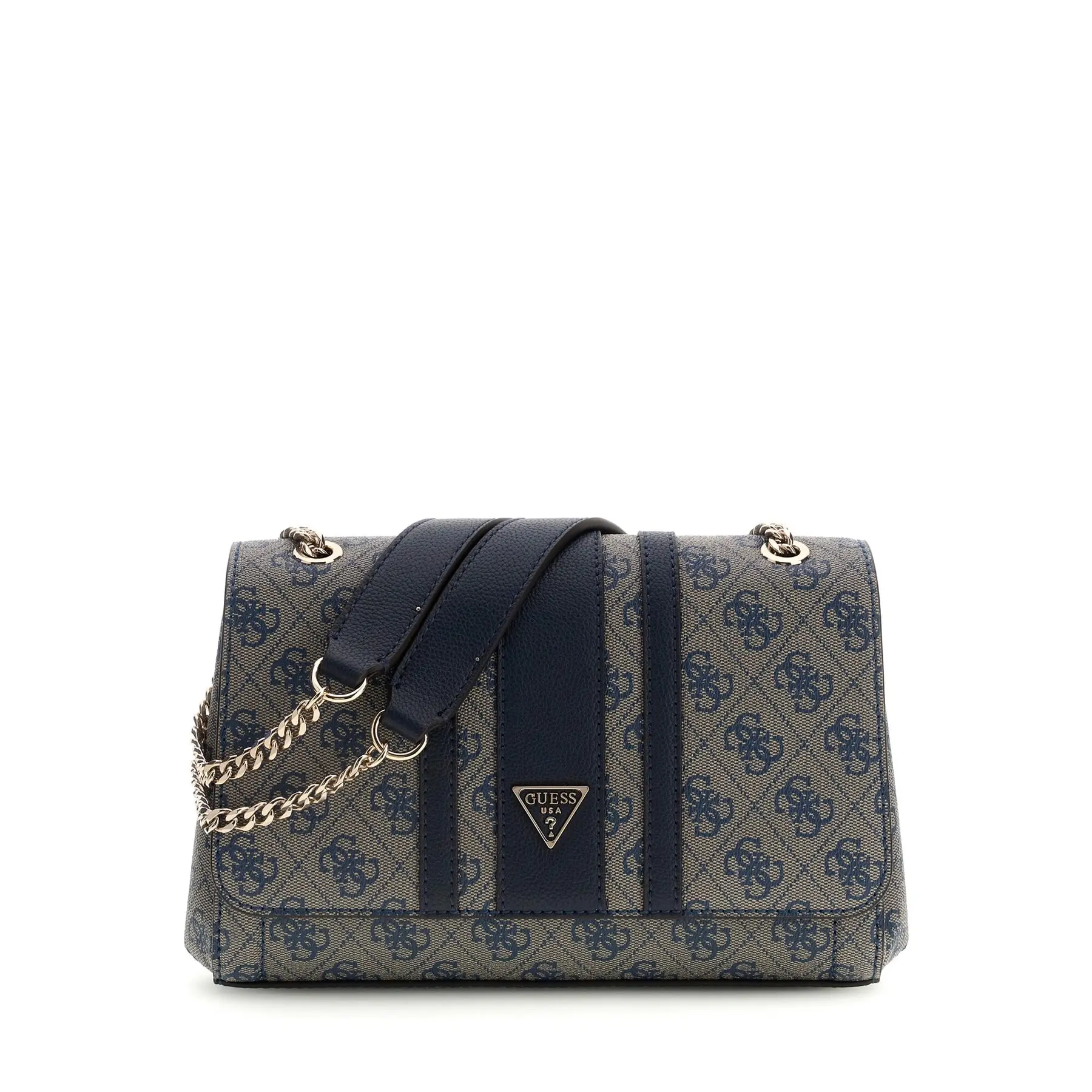 Guess Women's Bleu Convertible Flap Crossbody Bag Noelle Ii