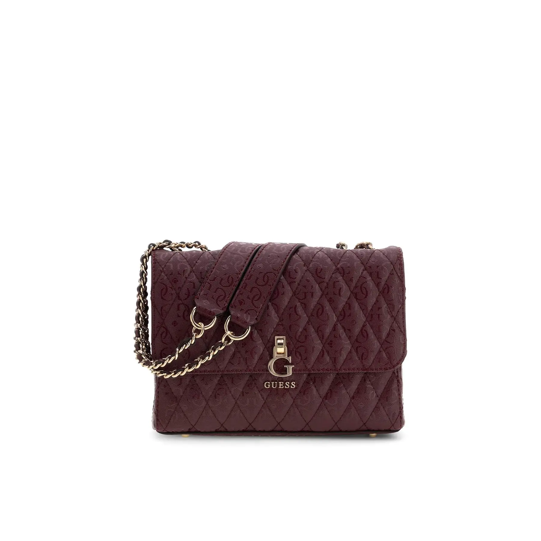 GUESS schoudertas Tamara Convertible Crossbody Flap Merlot (rood)paars