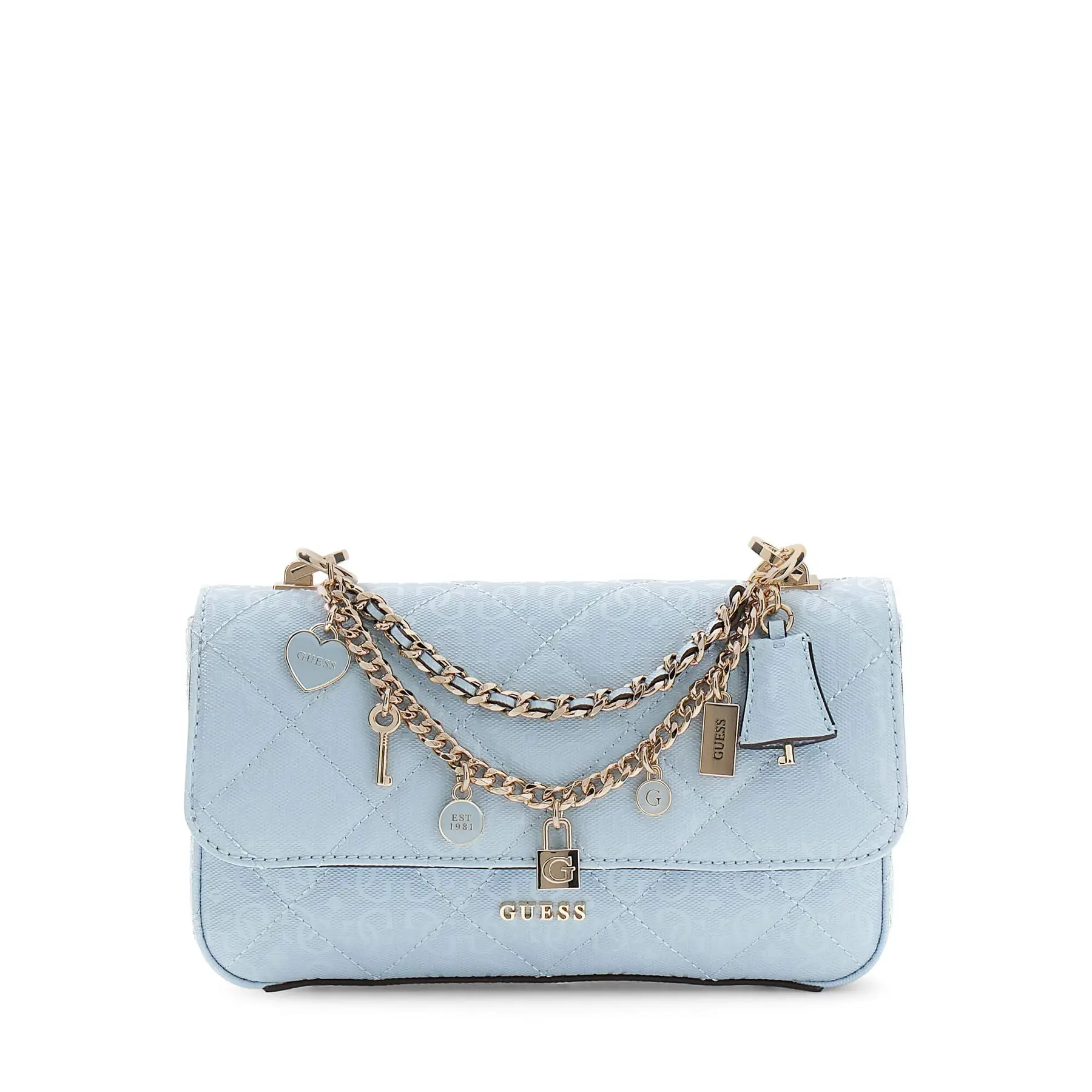 Flacher Schultertasche Für Damen Guess Libby