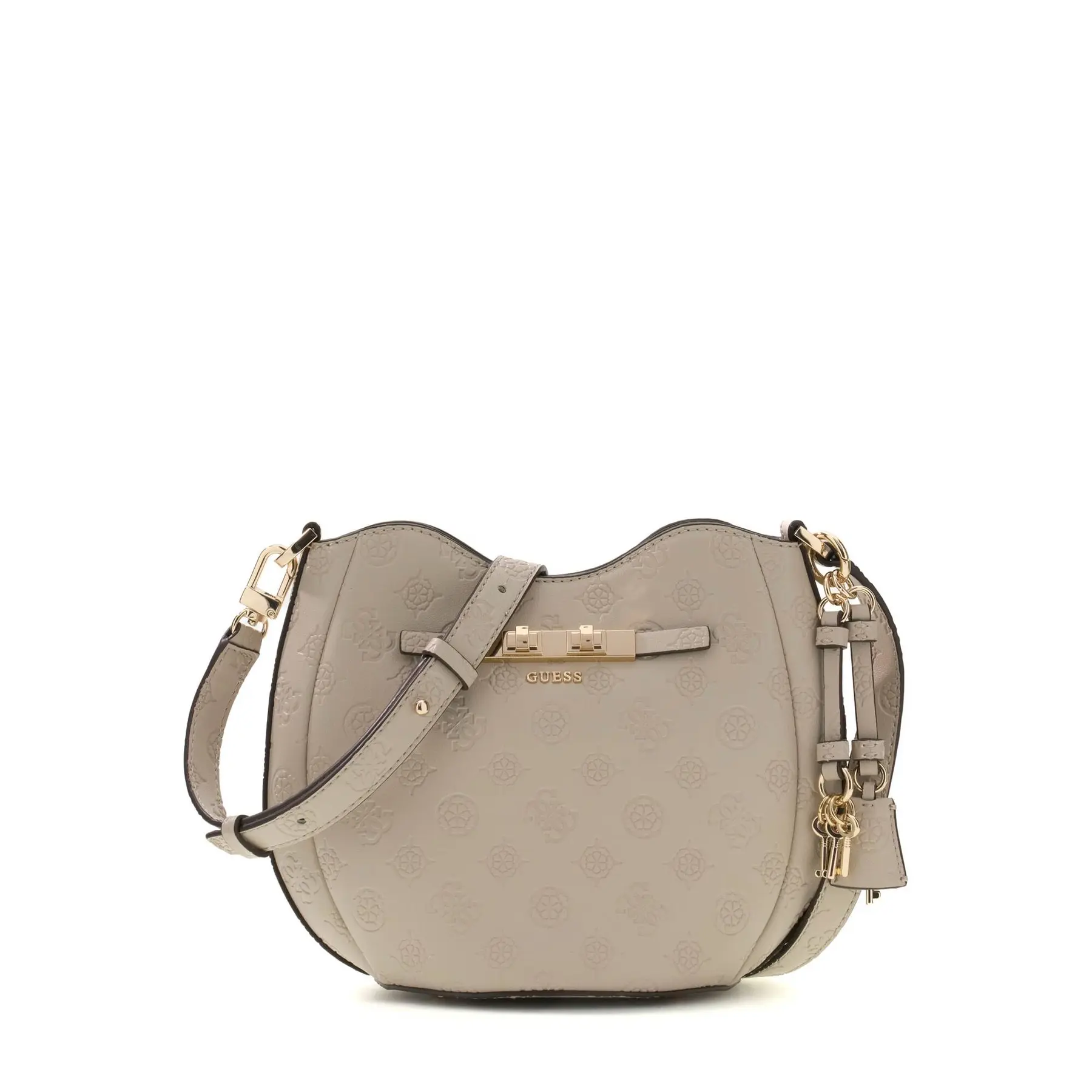 Schultertasche Damen Guess Carmella Bucket