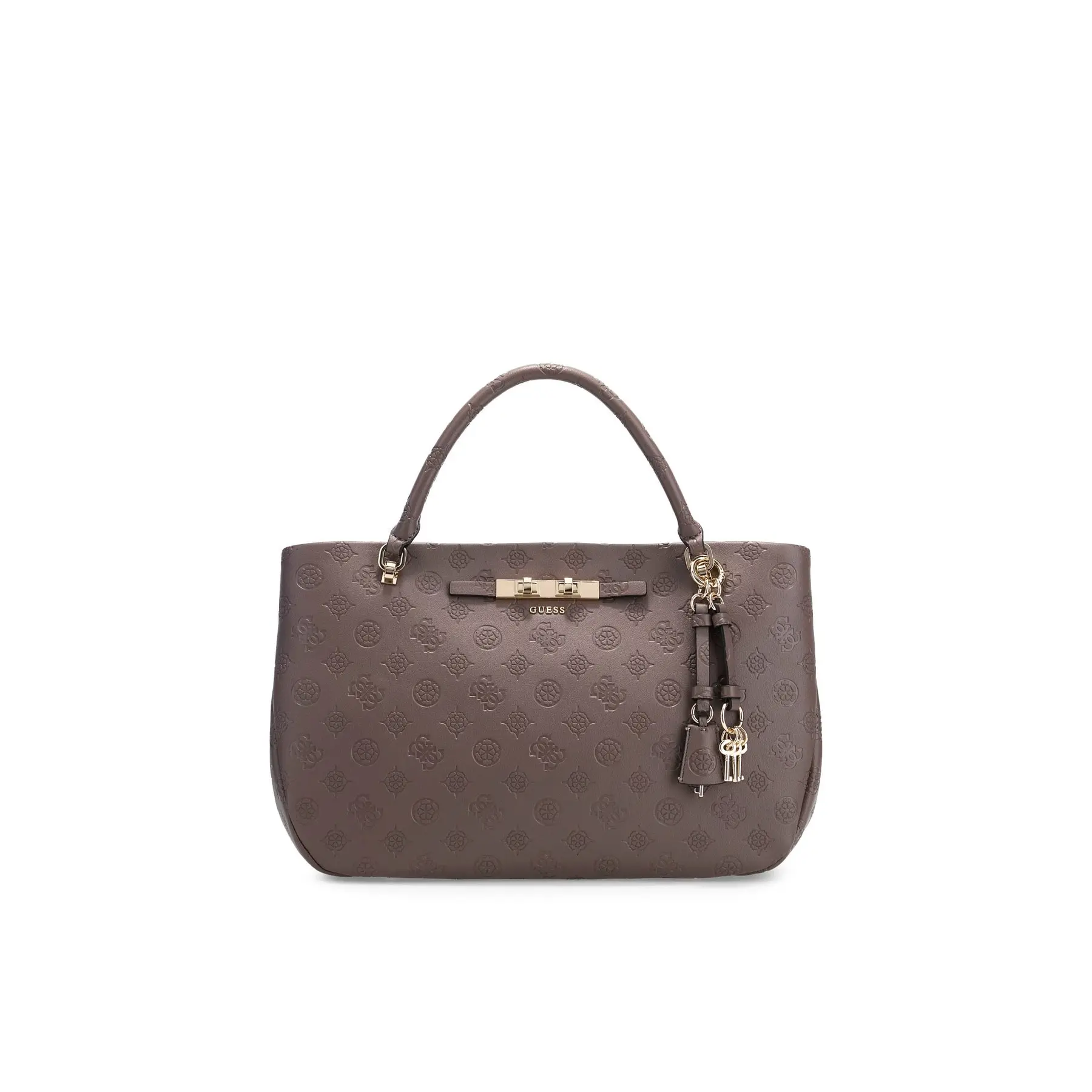 Guess Women's Beige Handbag Carmella Girlfriend